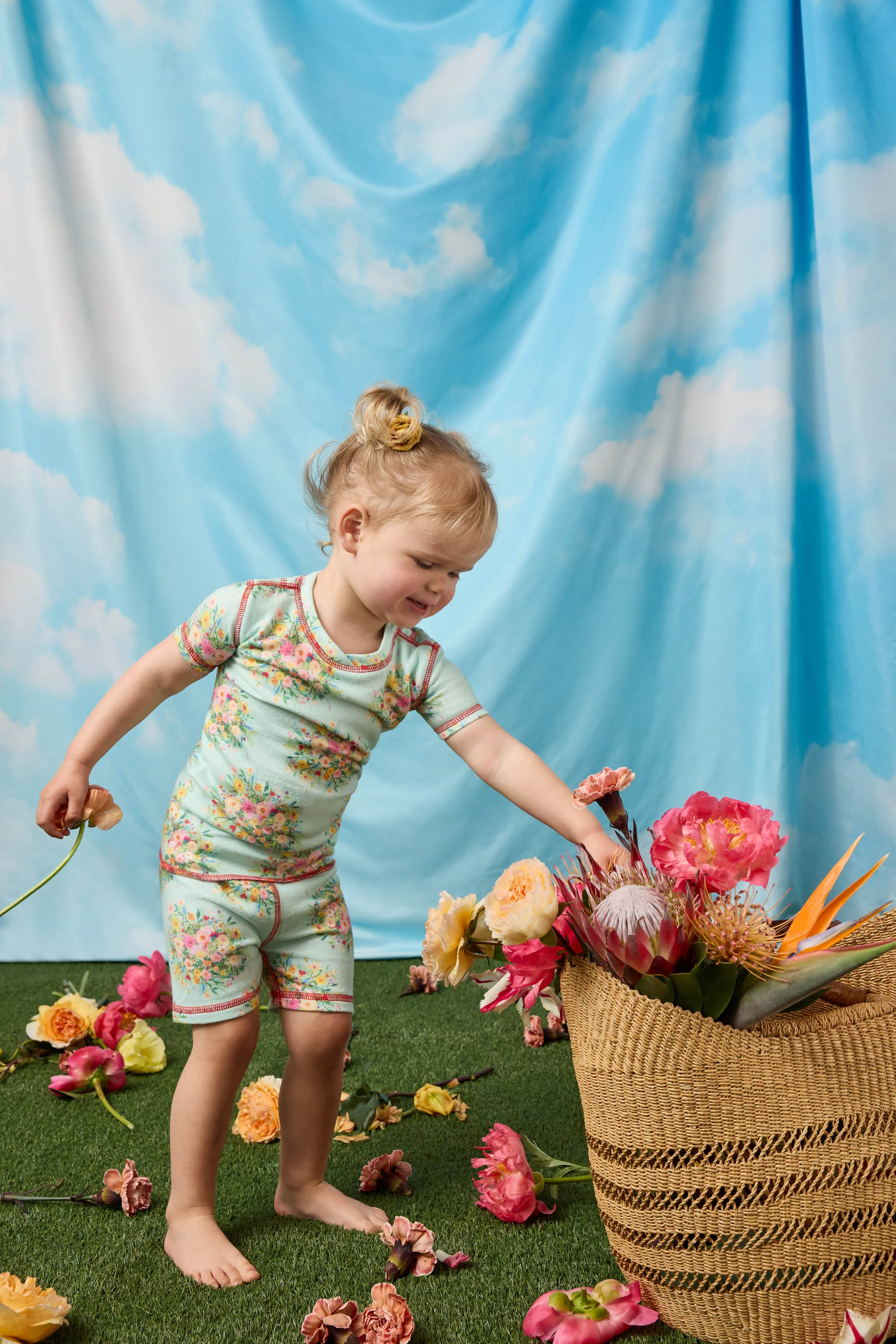 Adrian Valencia x PJS Floral Toddler PJ Set - Image 3