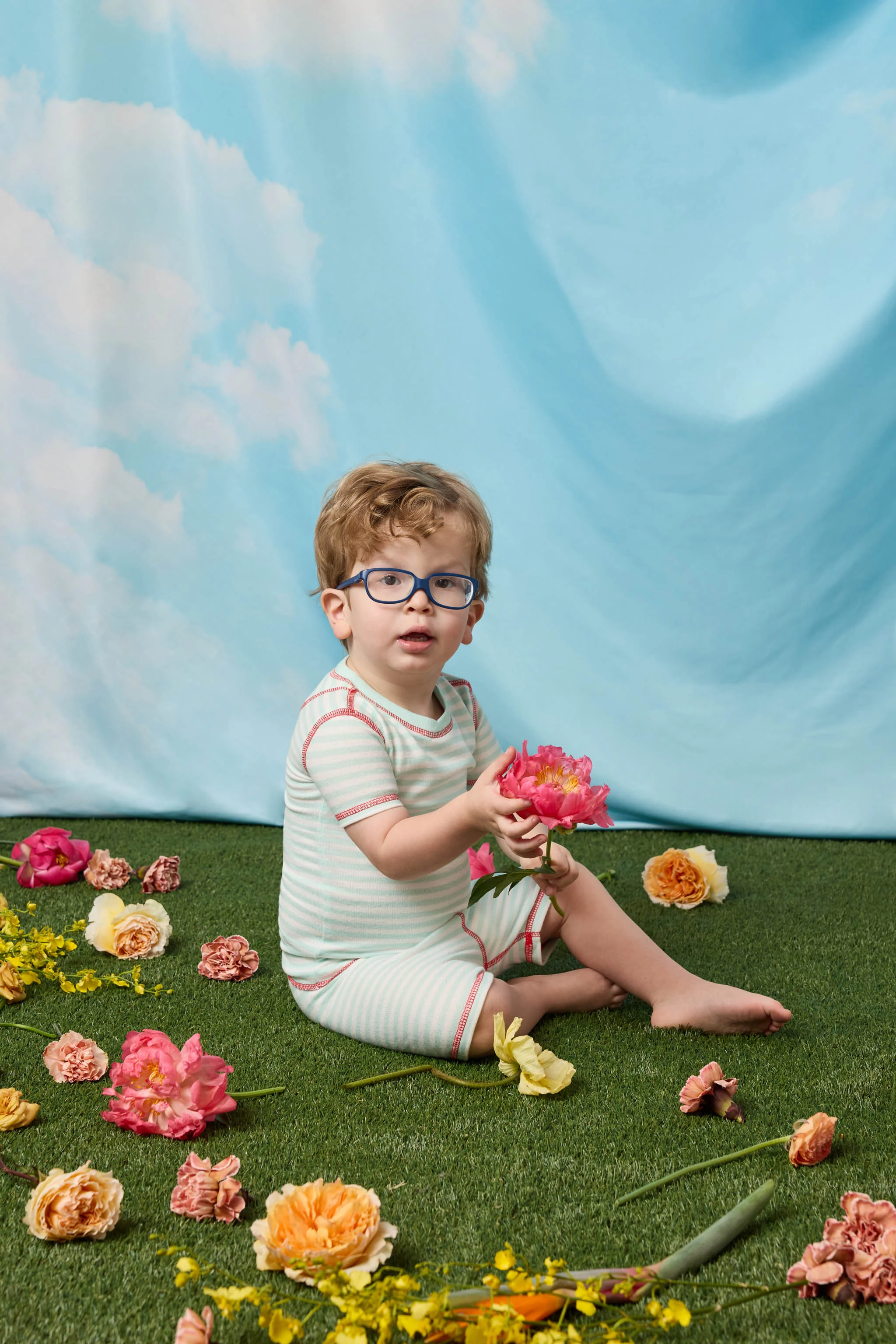 Adrian Valencia x PJS Striped Toddler PJ Set - Image 4