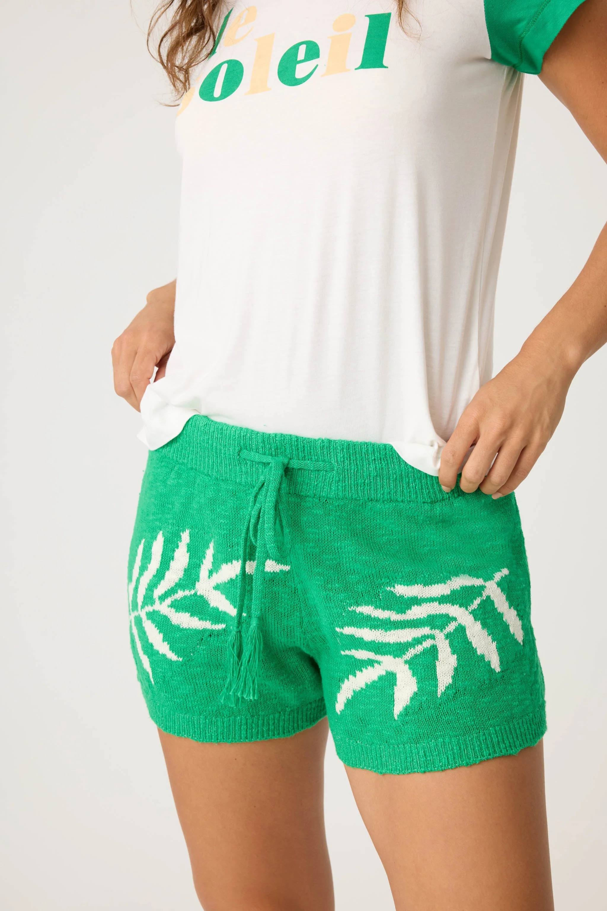 Beachcomber Leaf Print Shorts - Image 4