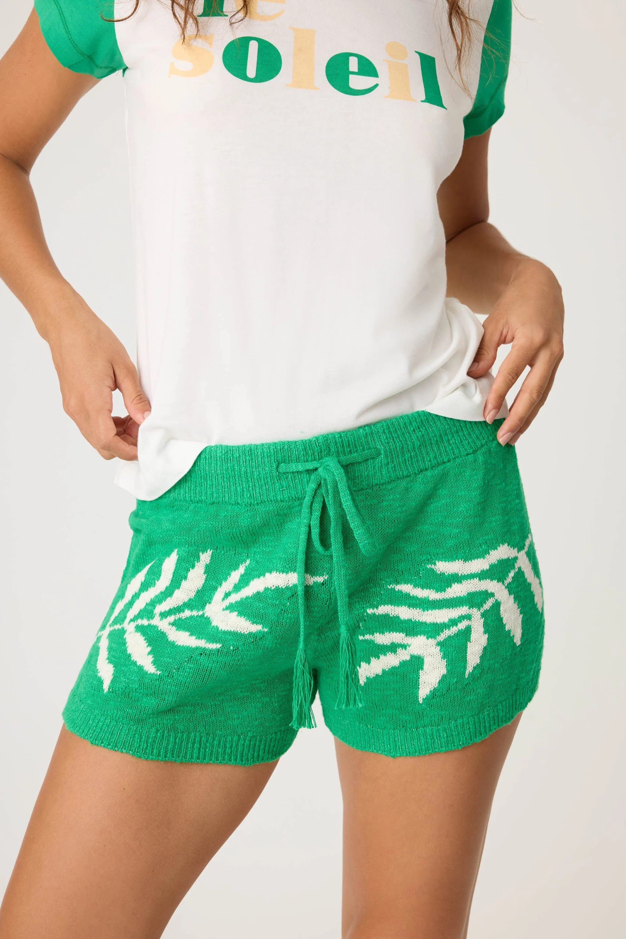 Beachcomber Leaf Print Shorts - Image 5