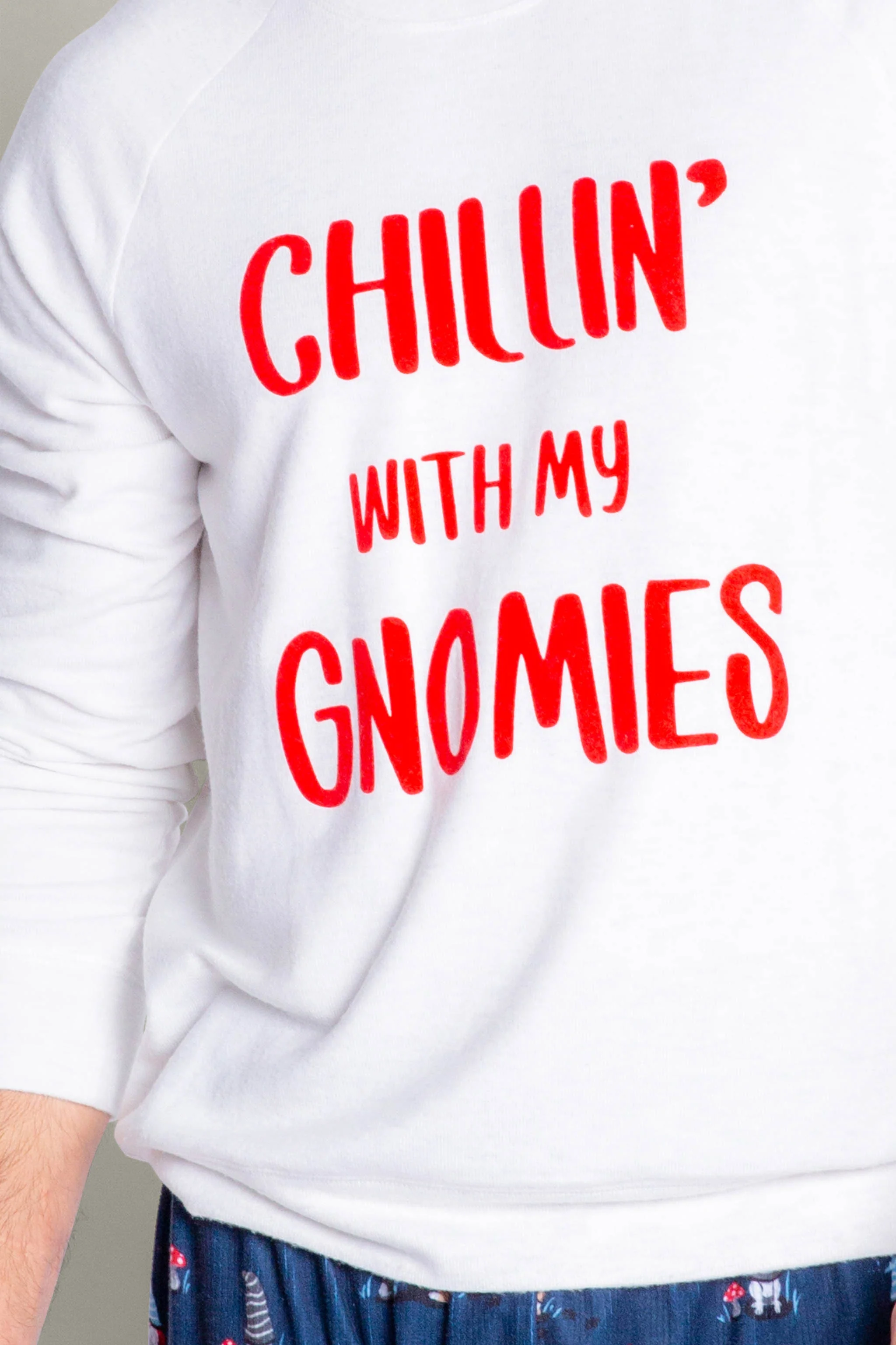 Chillin With My Gnomies Men's Long Sleeve Top - Image 3