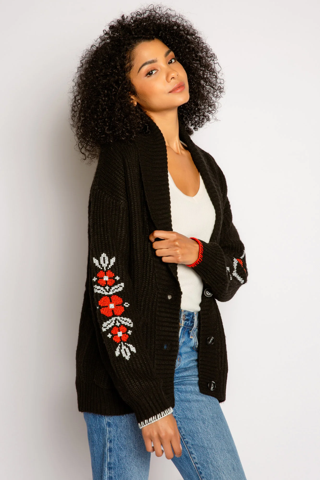 Cross Stitch Casuals Cardigan - Image 3