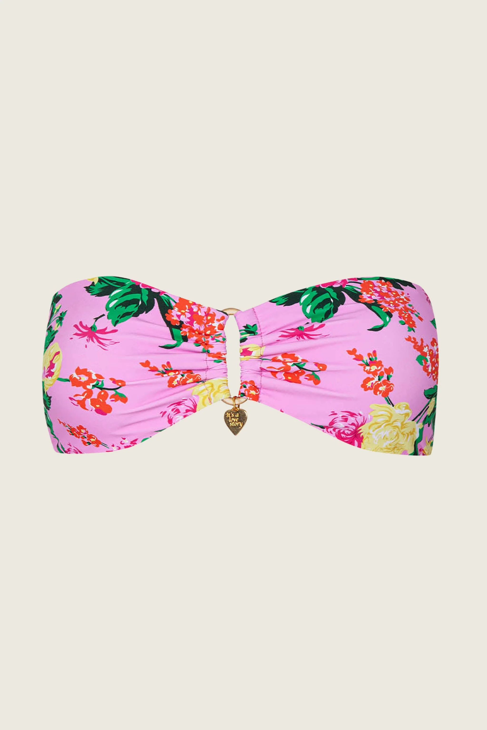 PJS x PQ Swim Dahlia Detail Bandeau - Image 2