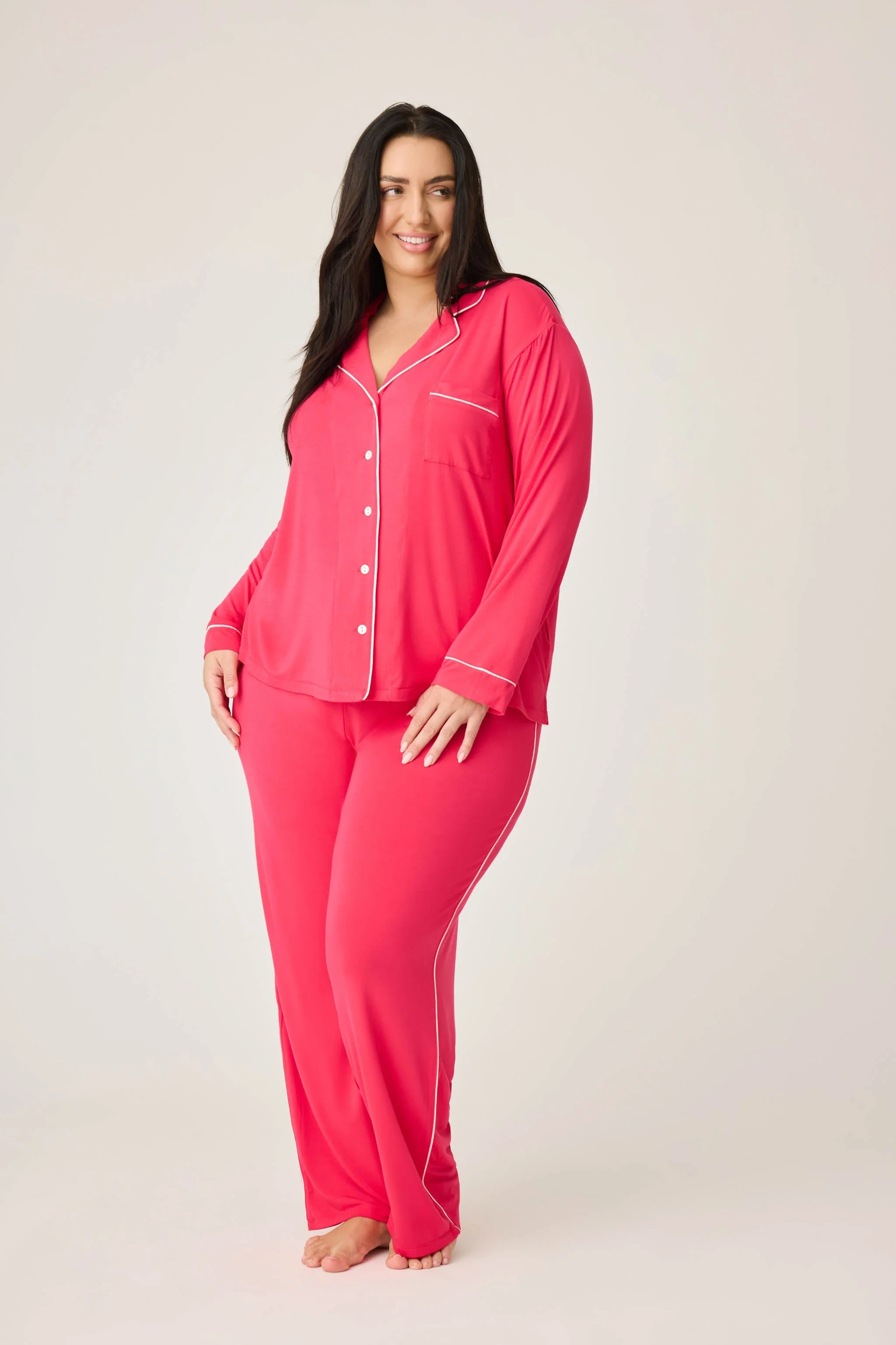 Day Dreams 3-Piece Modal PJ Set Plus Size - Image 4