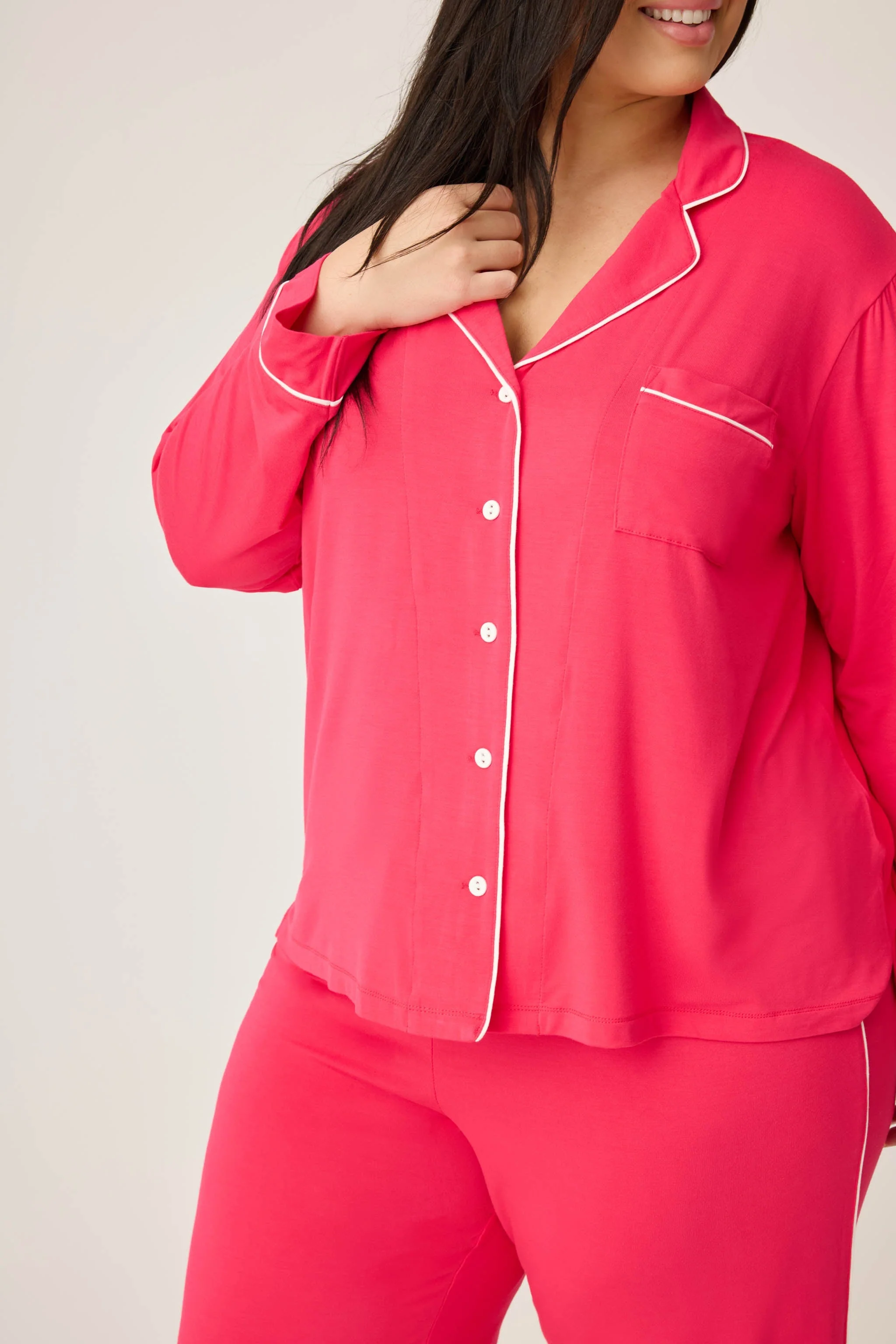Day Dreams 3-Piece Modal PJ Set Plus Size - Image 5