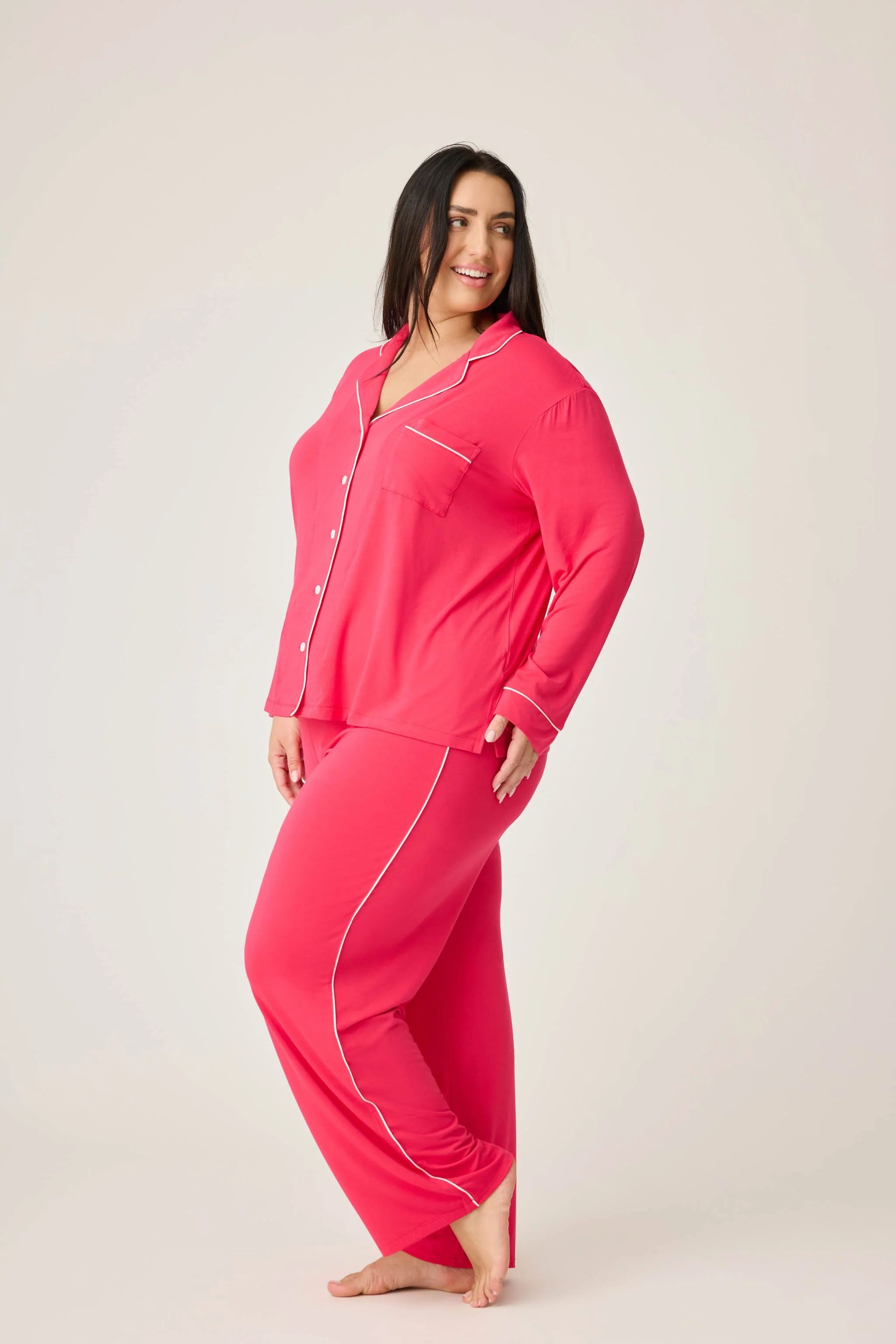 Day Dreams 3-Piece Modal PJ Set Plus Size - Image 6