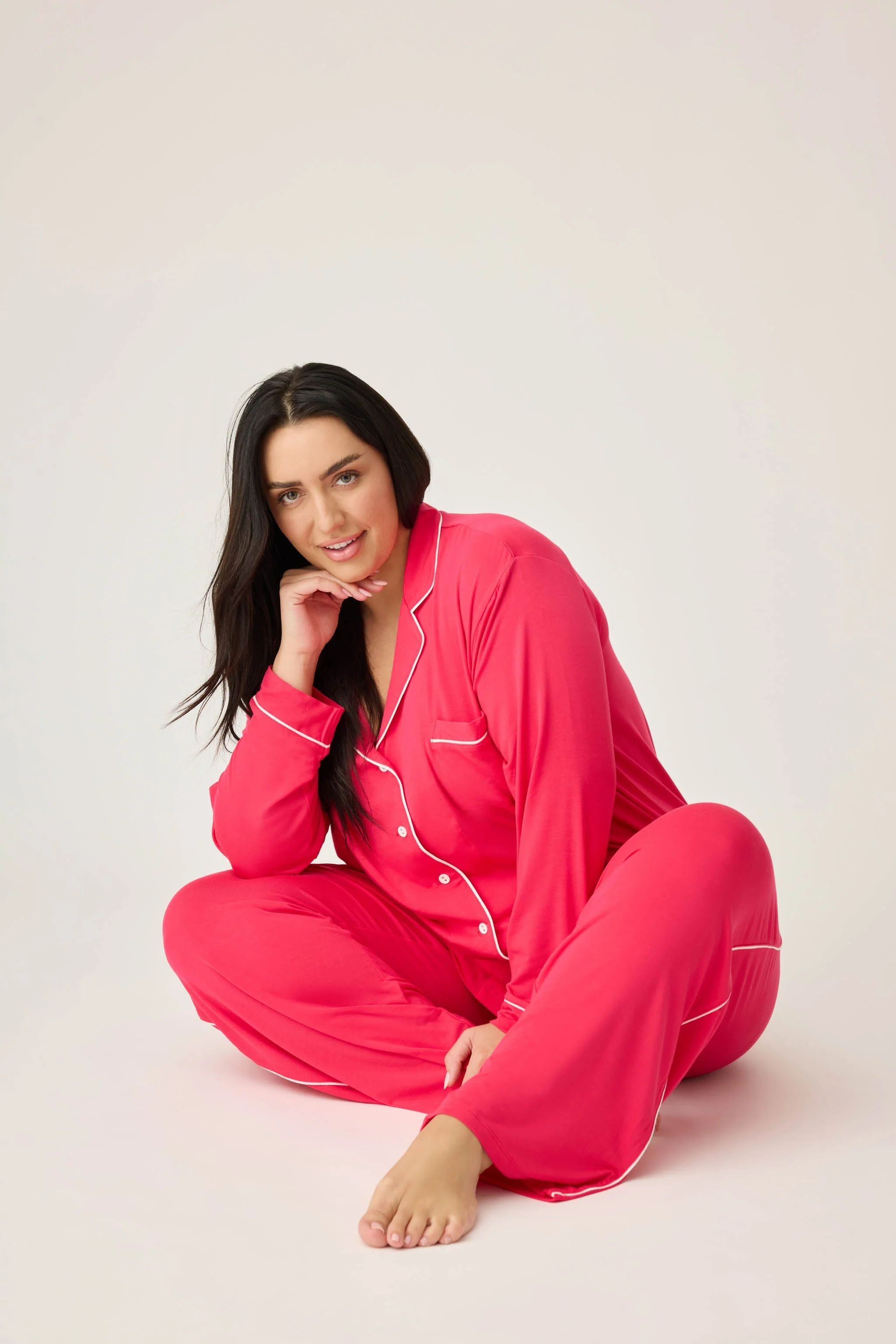 Day Dreams 3-Piece Modal PJ Set Plus Size - Image 7