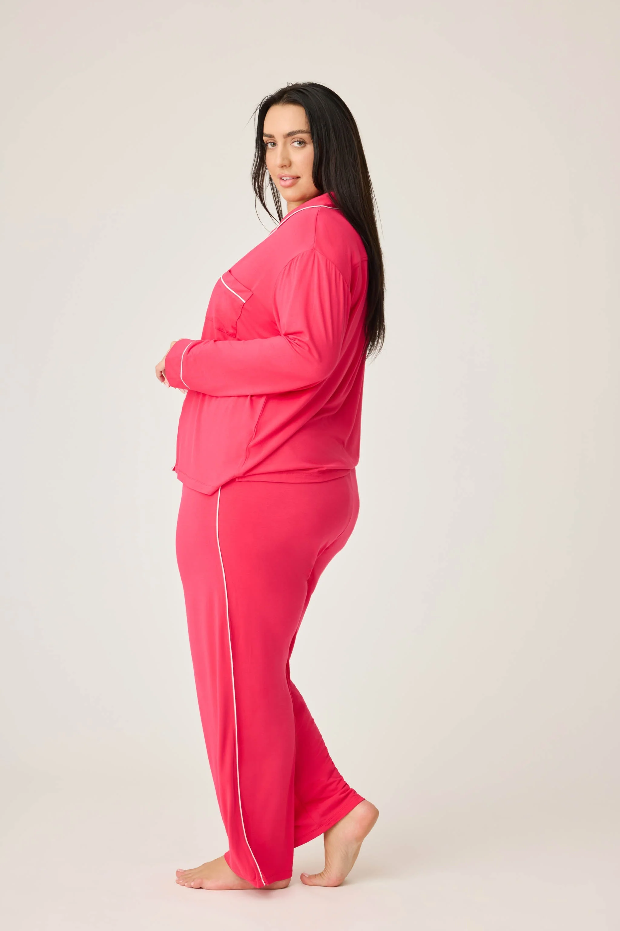 Day Dreams 3-Piece Modal PJ Set Plus Size - Image 8