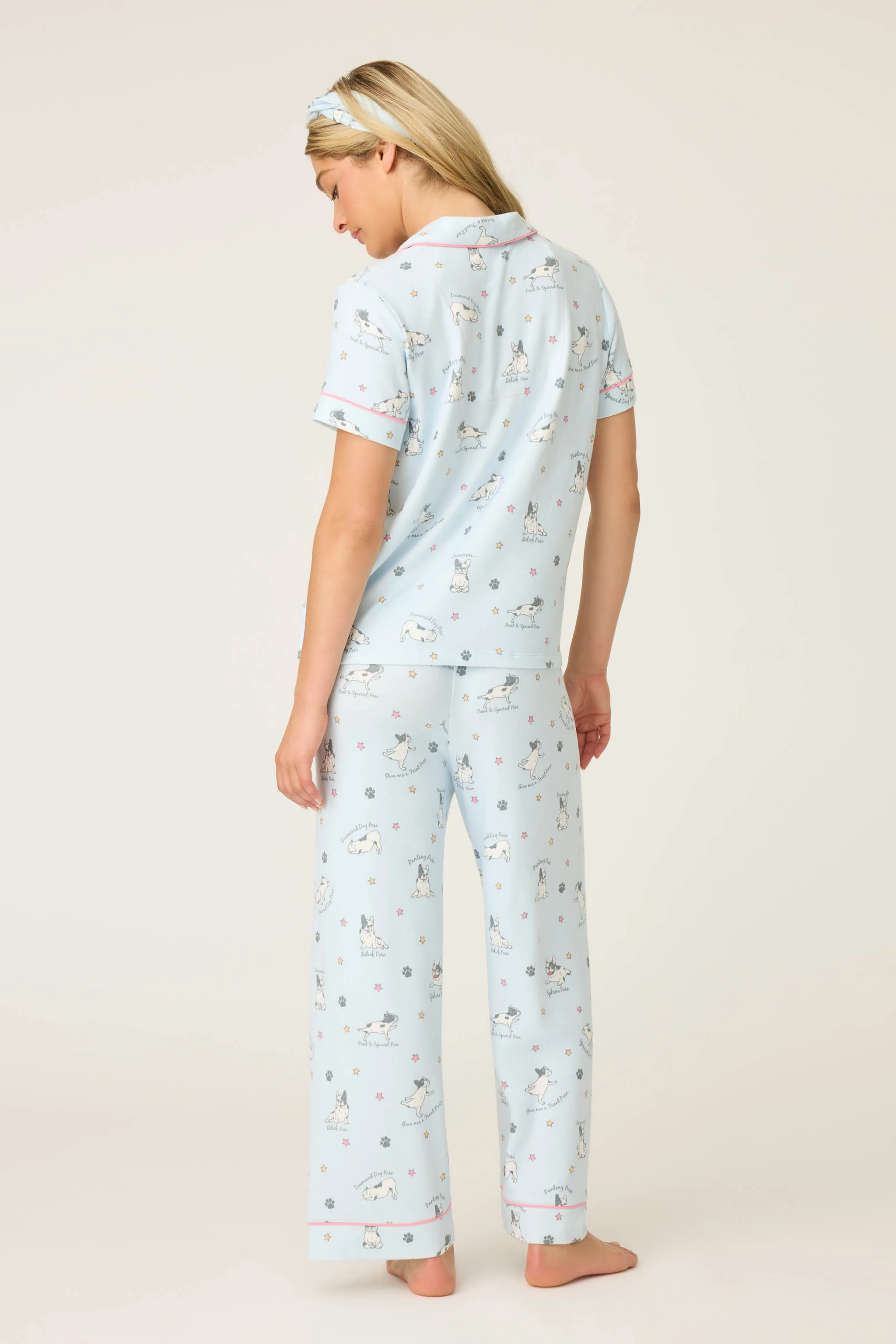 Paws & Breathe Dog Print 3-Piece PJ Set - Image 3