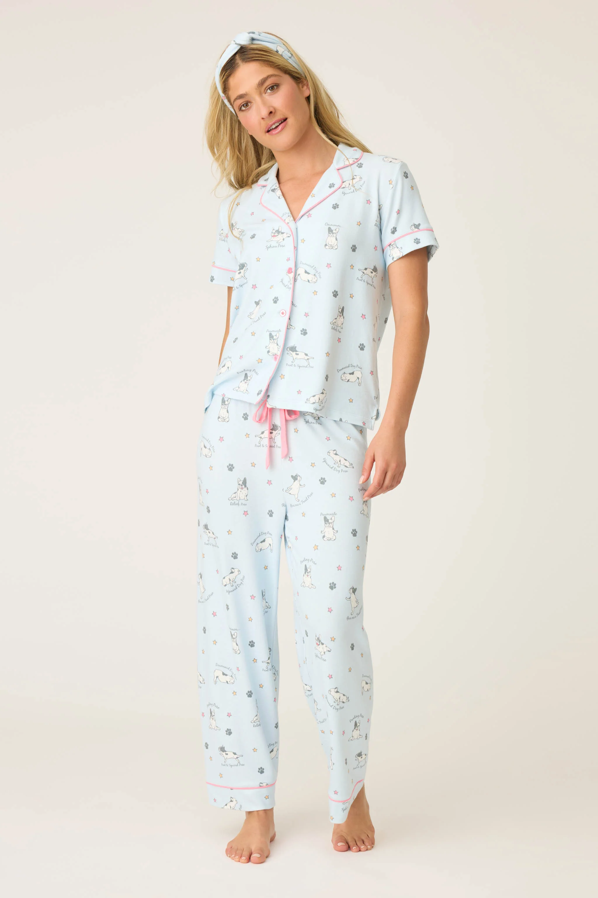 Paws & Breathe Dog Print 3-Piece PJ Set - Image 4
