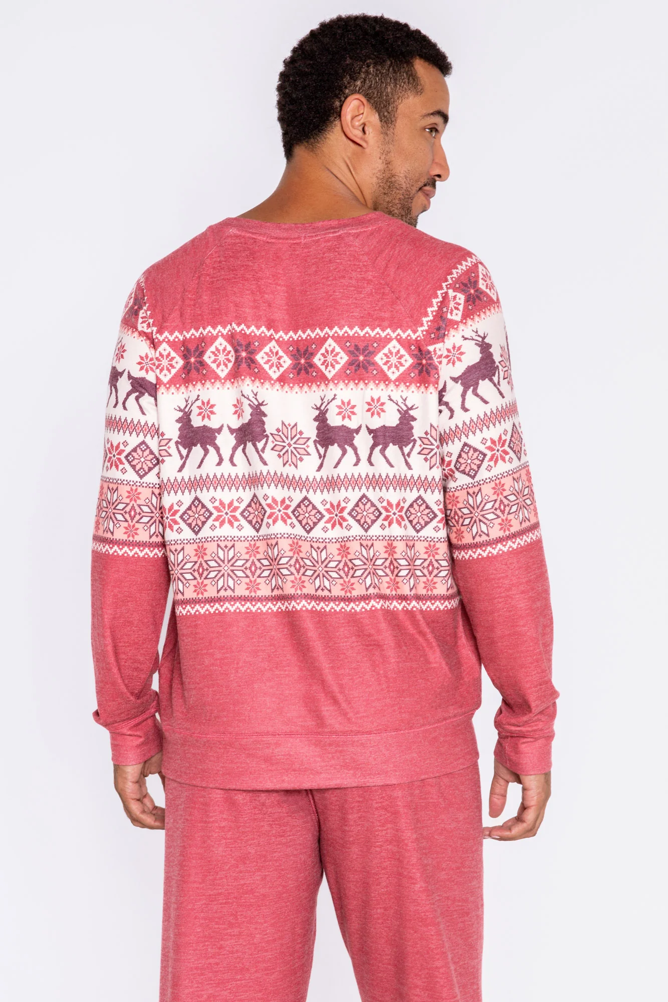 Family Fair Isle Men's Long Sleeve Top - Image 3