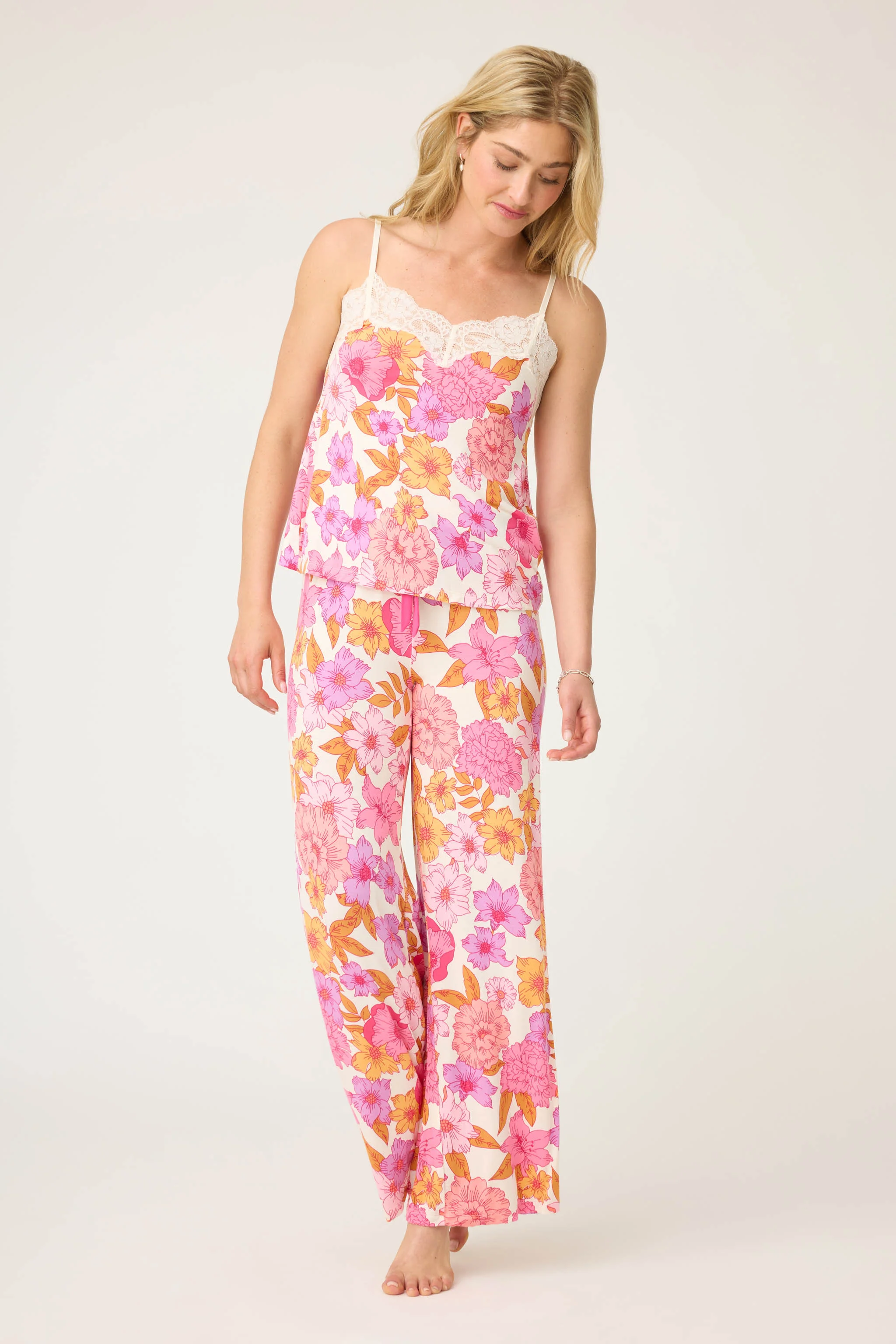 Sweet Dreams Floral Print Modal Camisole - Image 4