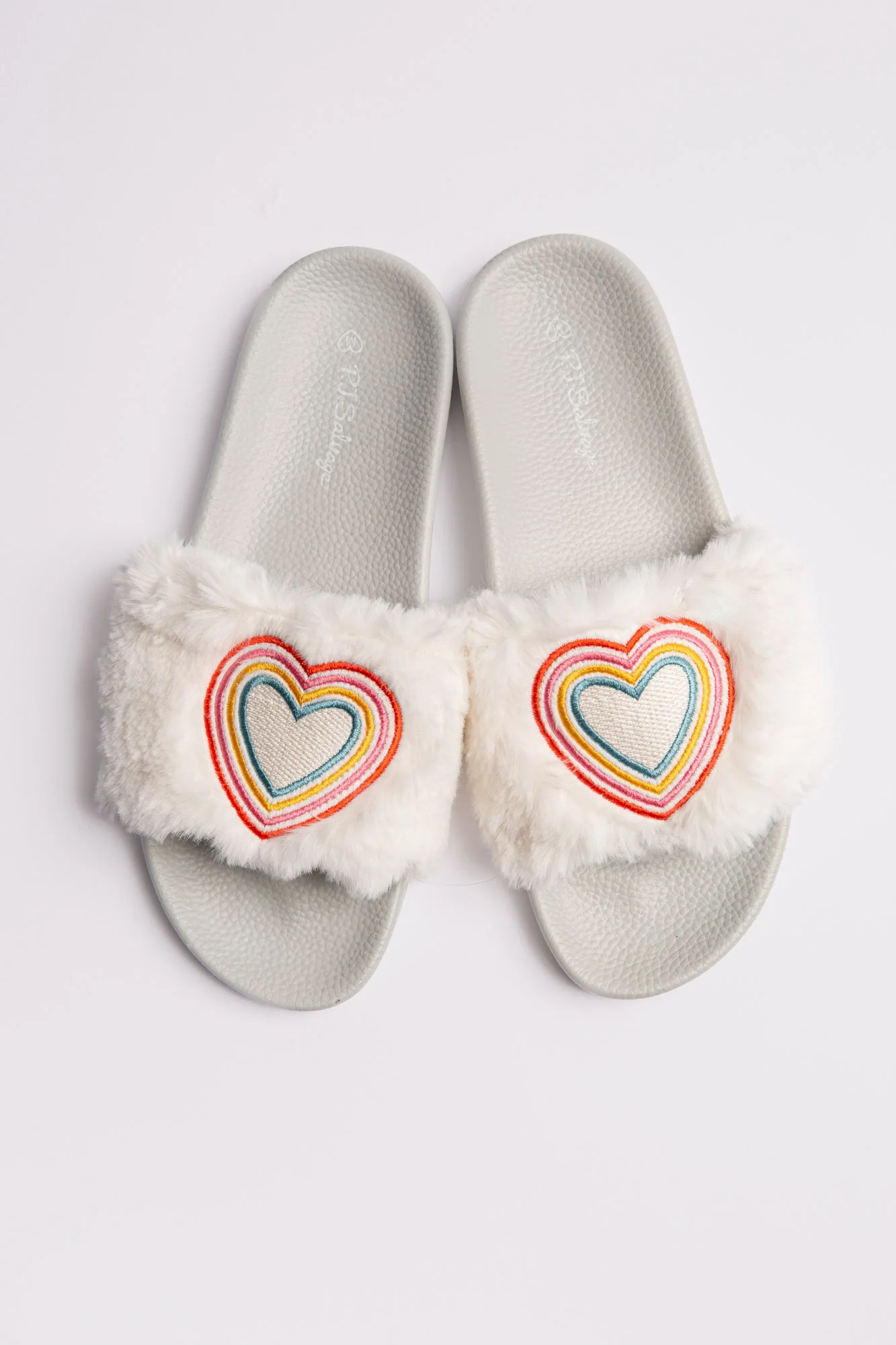 Fuzzy Feet Slides