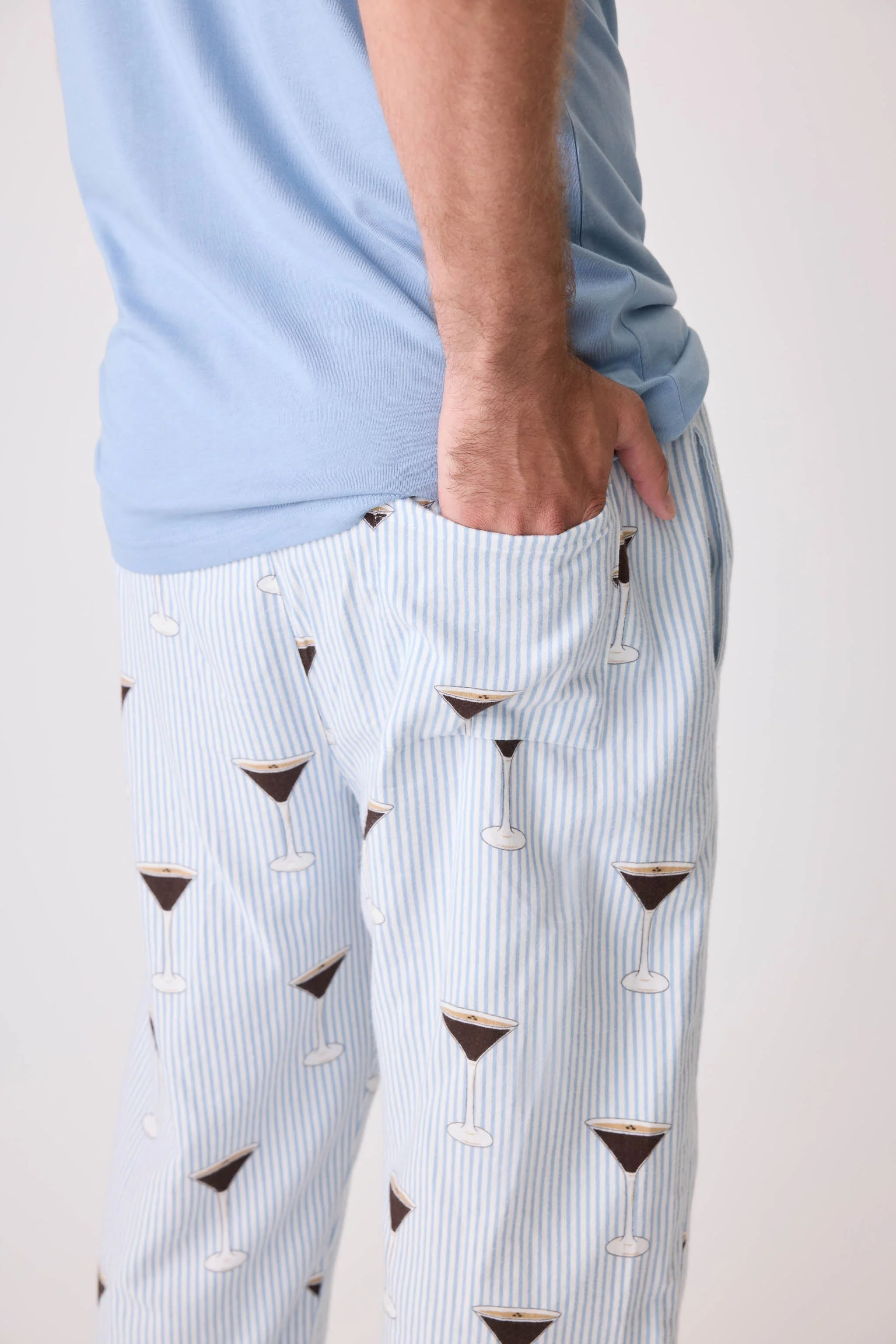 His & Hers Happy New Year Mens PJ Set - Image 2
