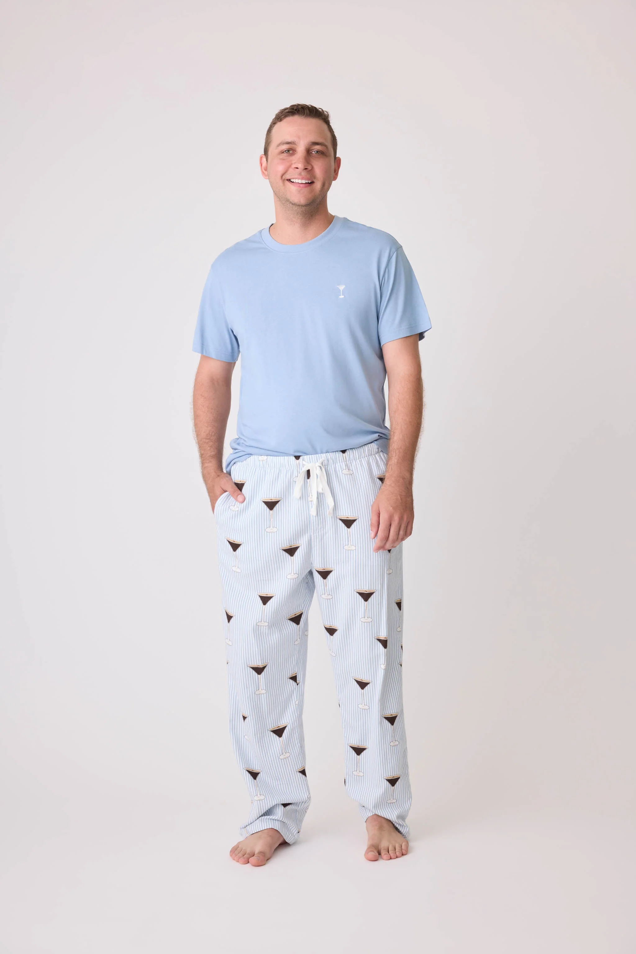 His & Hers Happy New Year Mens PJ Set - Image 4