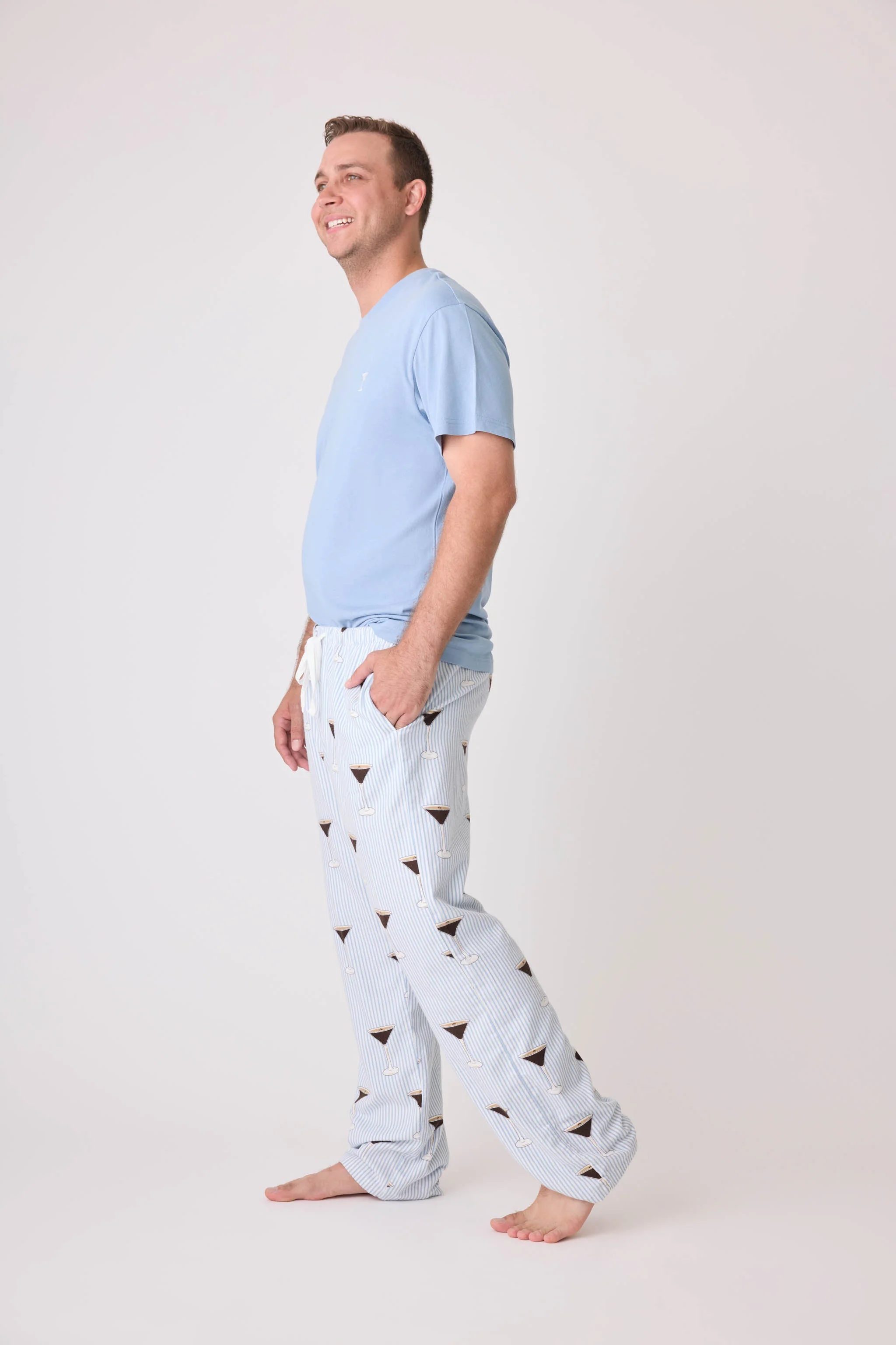 His & Hers Happy New Year Mens PJ Set - Image 5
