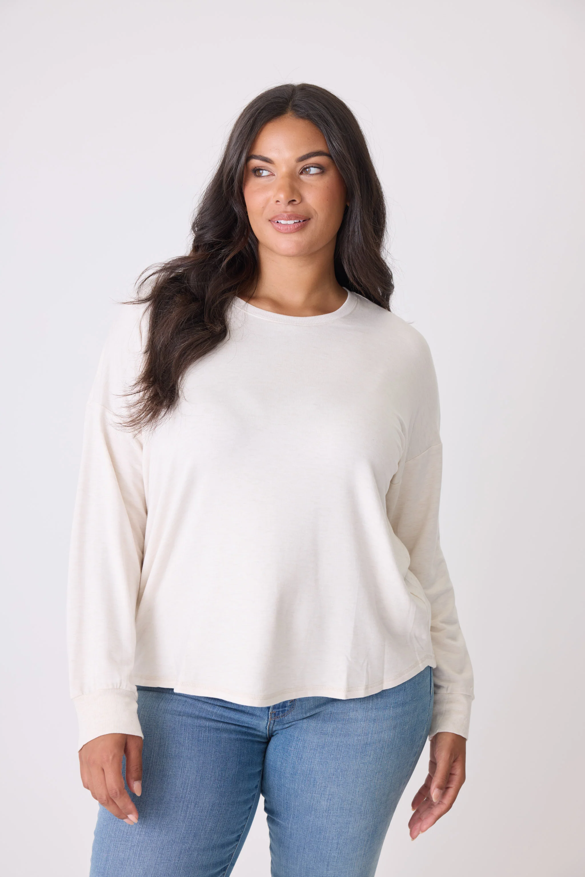 Jammie Essentials Long Sleeve Top - Plus Size - Image 3