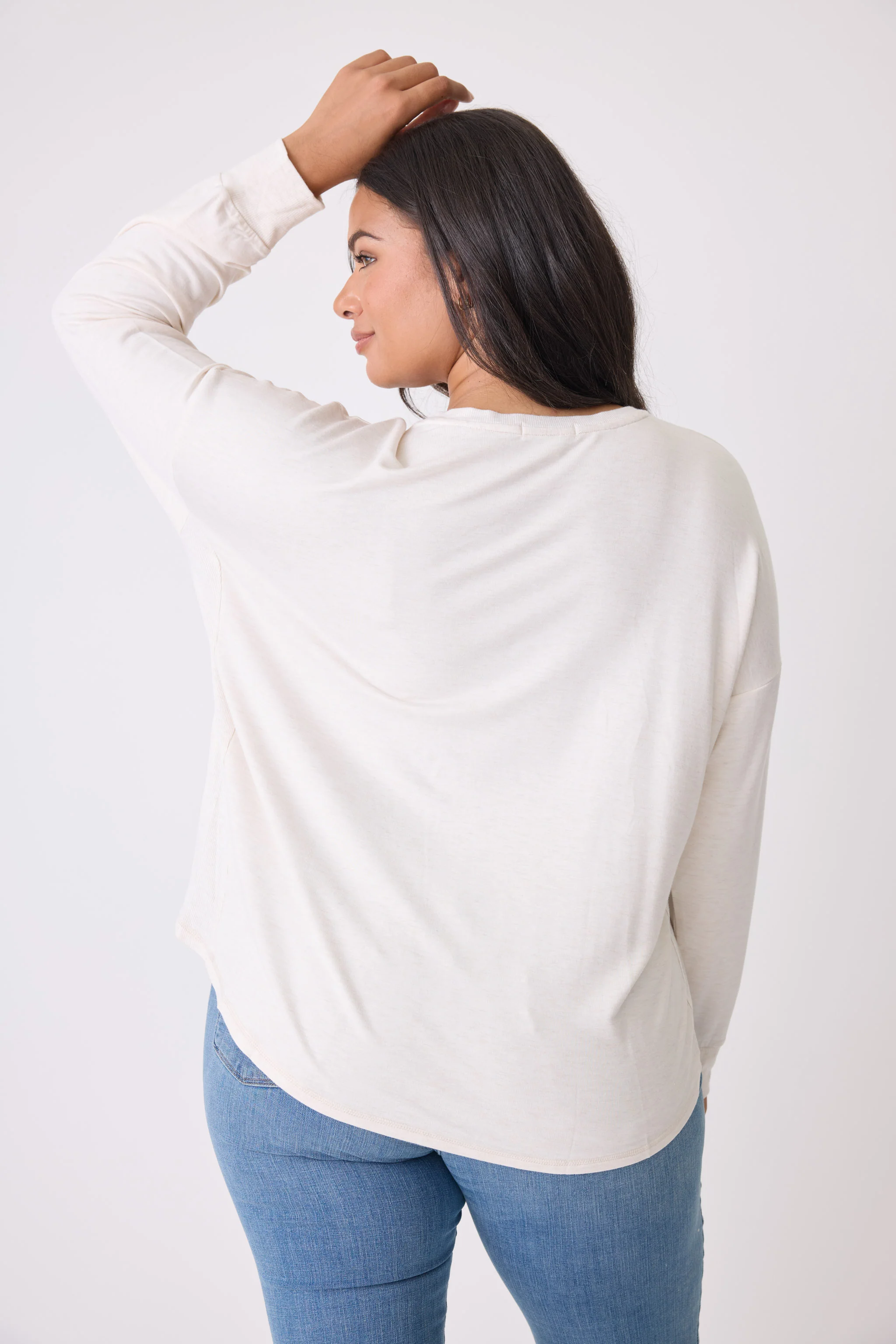 Jammie Essentials Long Sleeve Top - Plus Size - Image 4