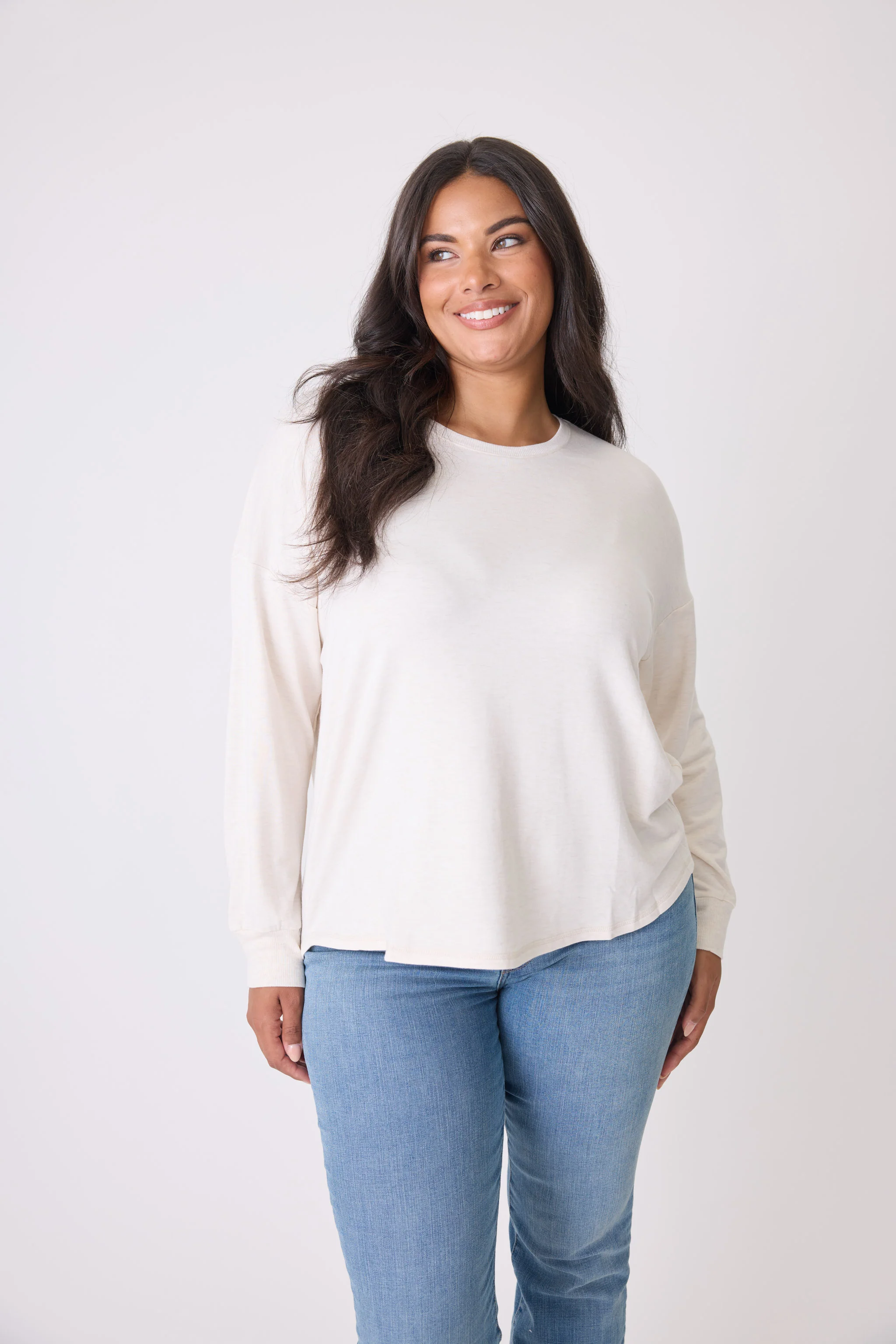 Jammie Essentials Long Sleeve Top - Plus Size - Image 5