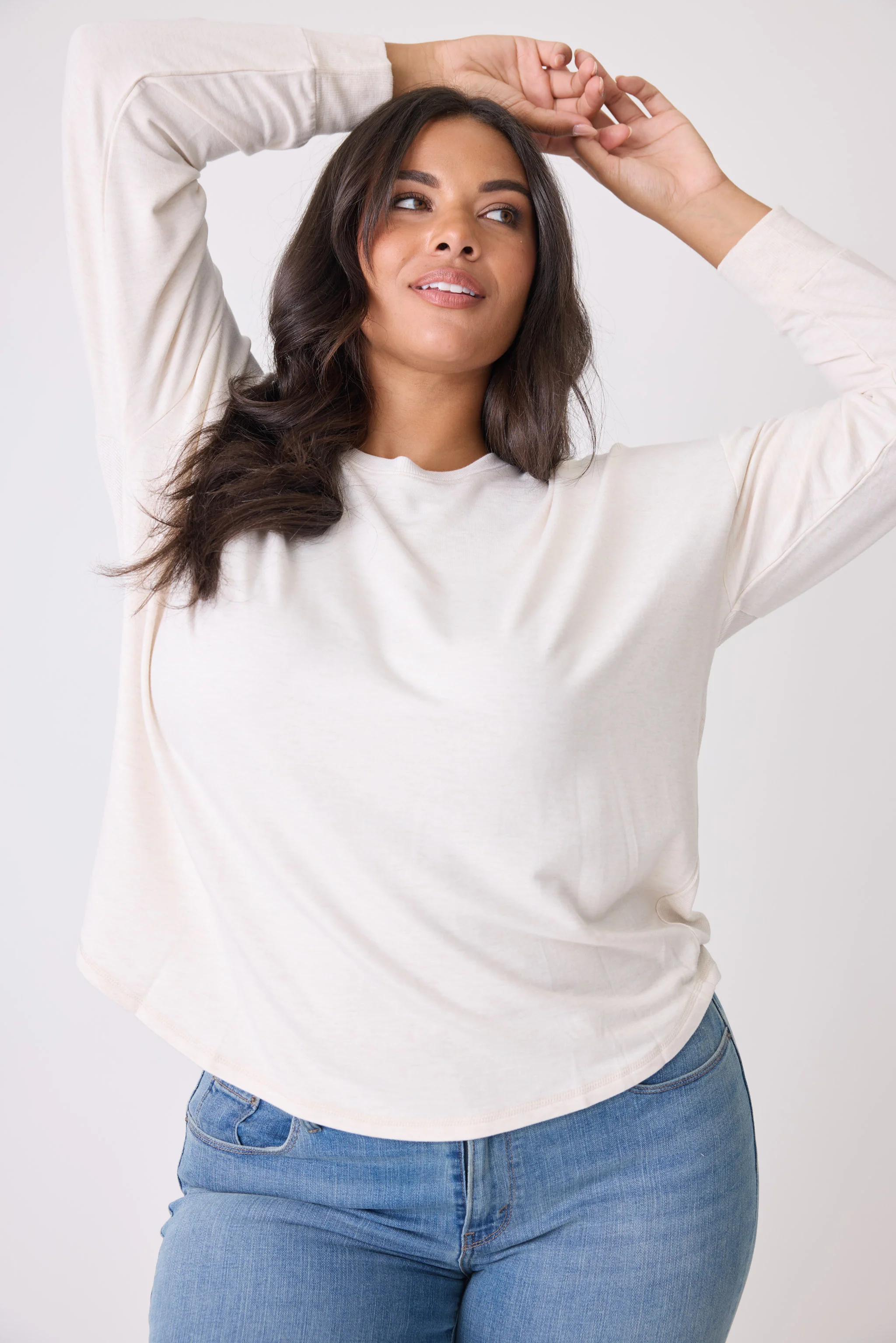 Jammie Essentials Long Sleeve Top - Plus Size - Image 7