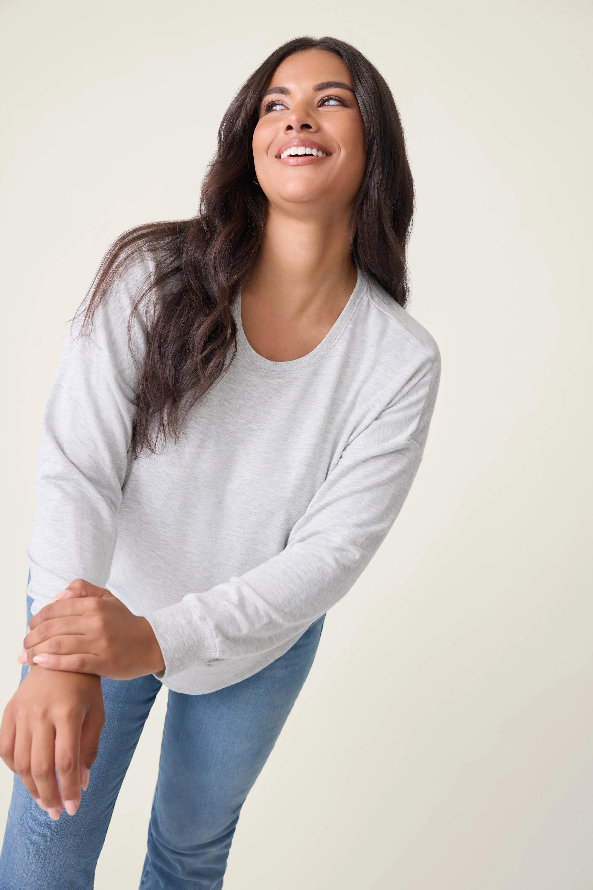 Jammie Essentials Long Sleeve Top - Plus Size - Image 6