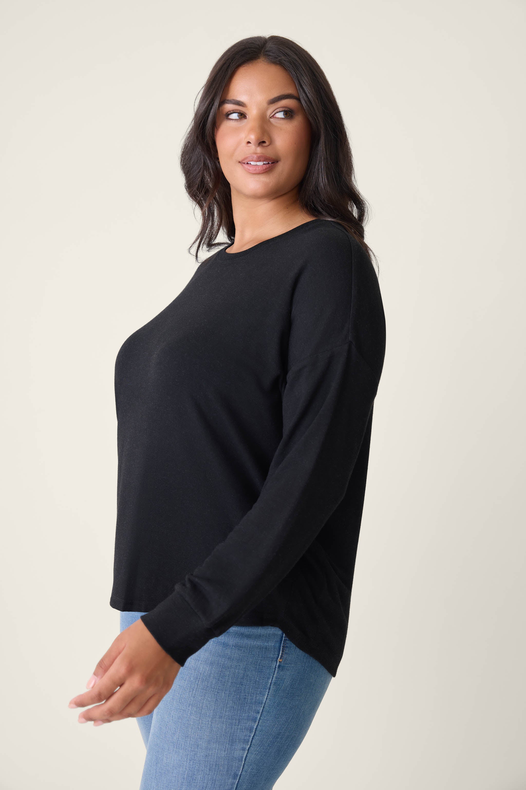 Jammie Essentials Long Sleeve Top - Plus Size - Image 5