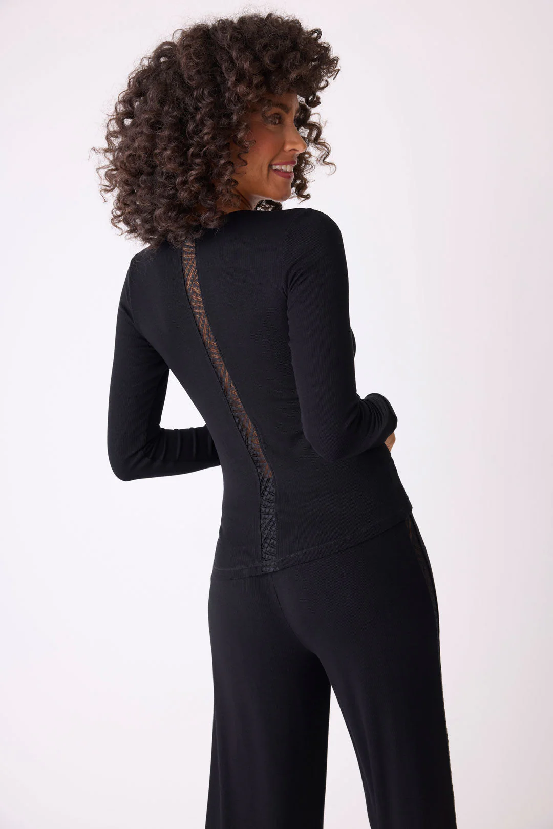 Lacey Basics Long Sleeve Top - Image 6