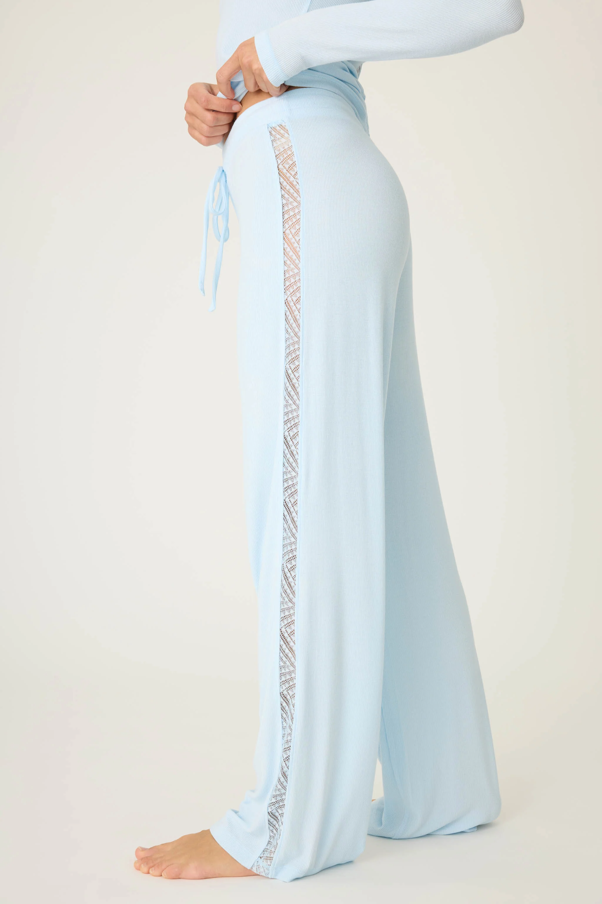 Lacey Basics Ribbed Pants - Image 5