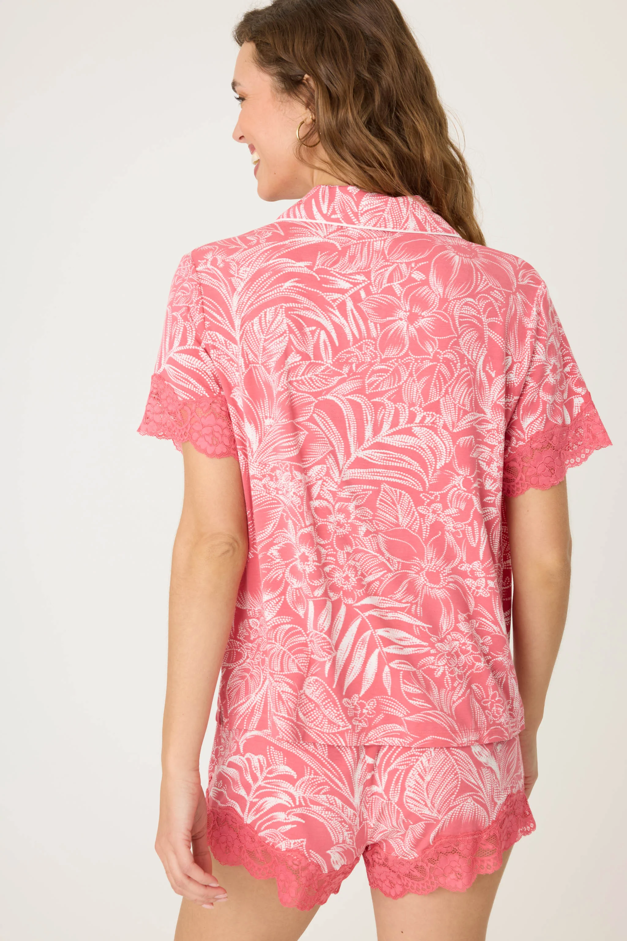 Lazy Days Floral Short Sleeve Top - Image 6