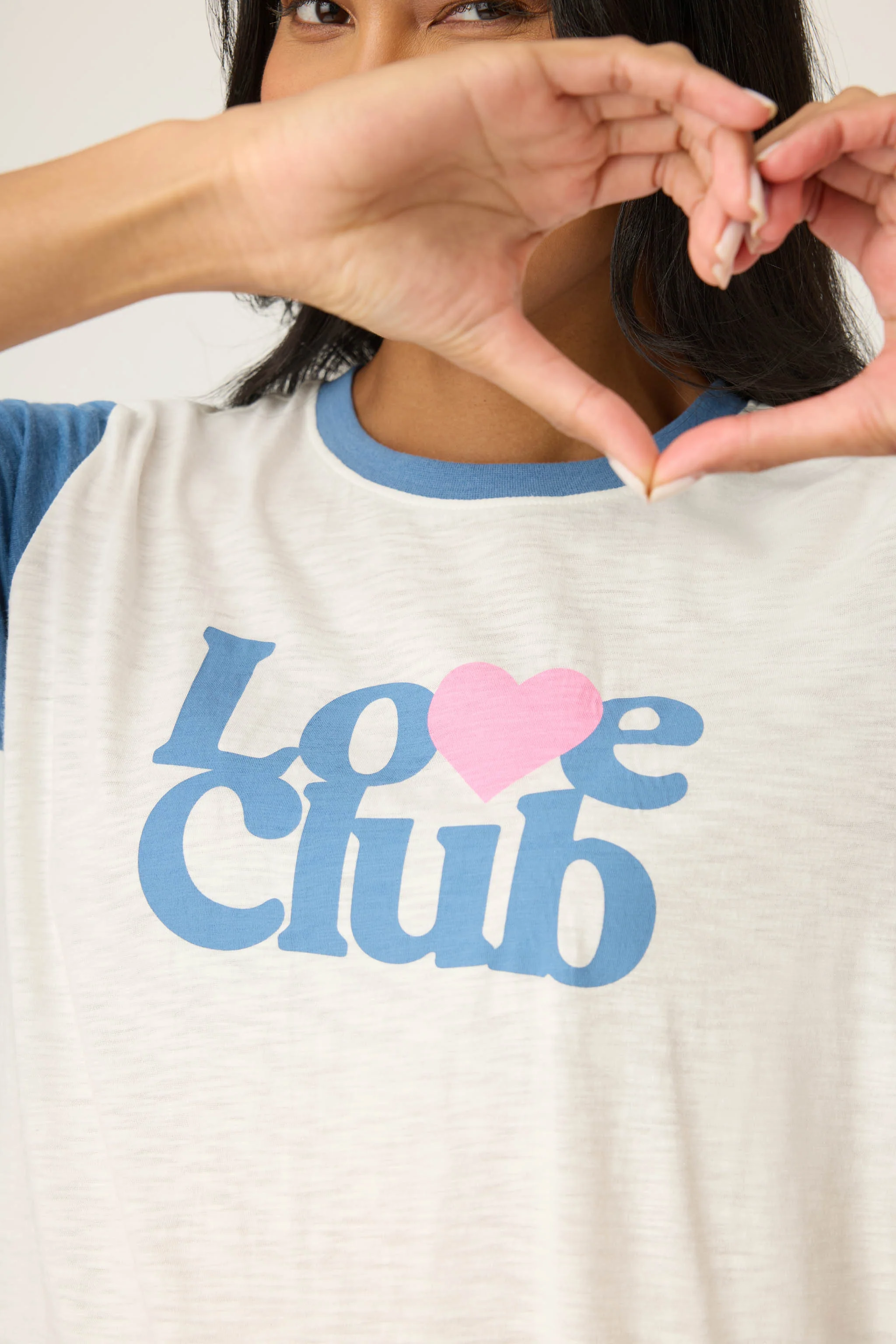 Love Club Graphic Short Sleeve T-Shirt - Image 3