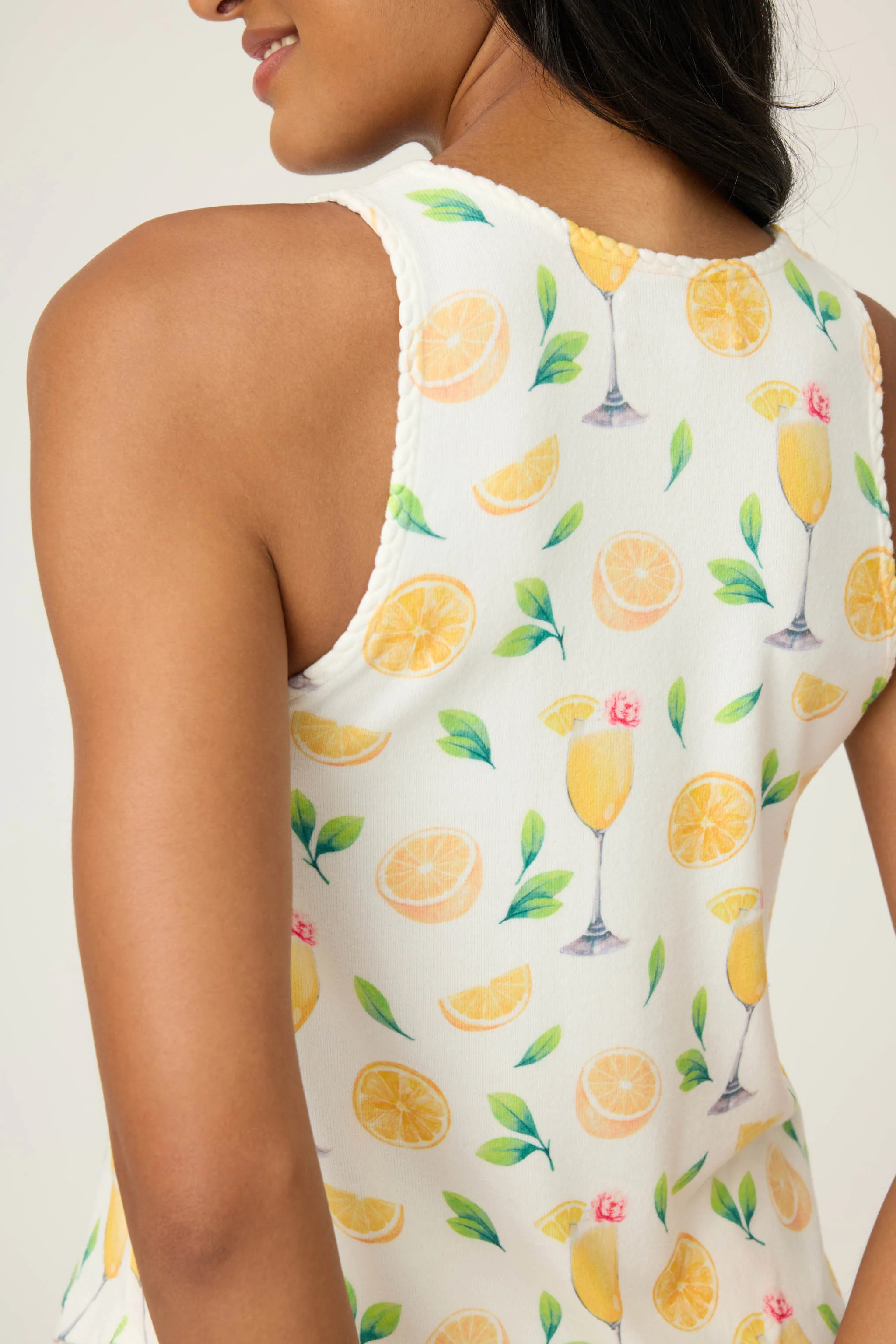 Mimosa Me Drink Print Tank Top - Image 5