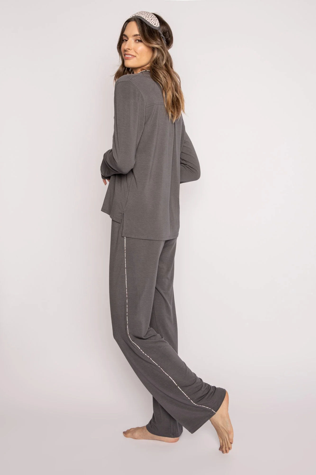 Modal Dreams Charcoal 3-Piece PJ Set - Image 5