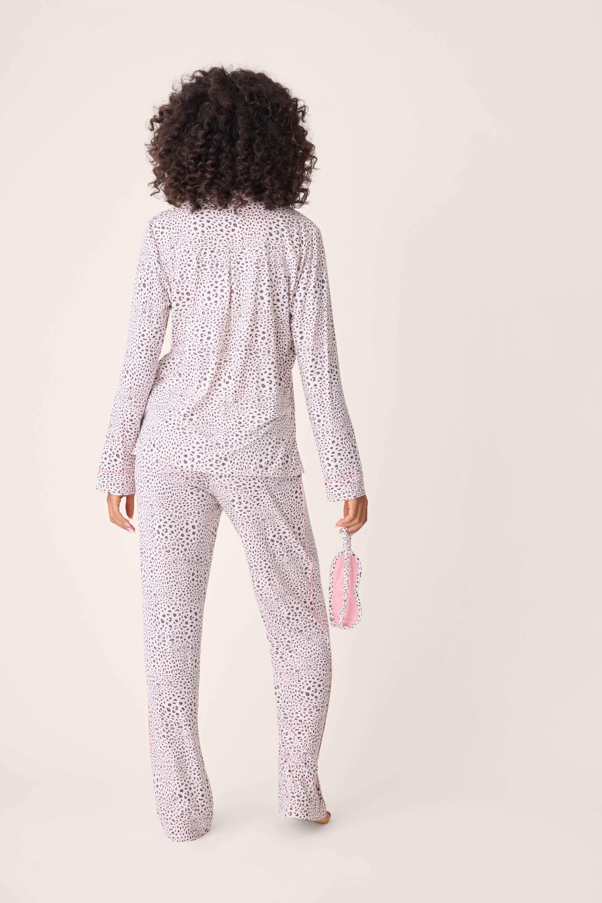 Modal Dreams Leopard Print 3-Piece PJ Set - Image 3