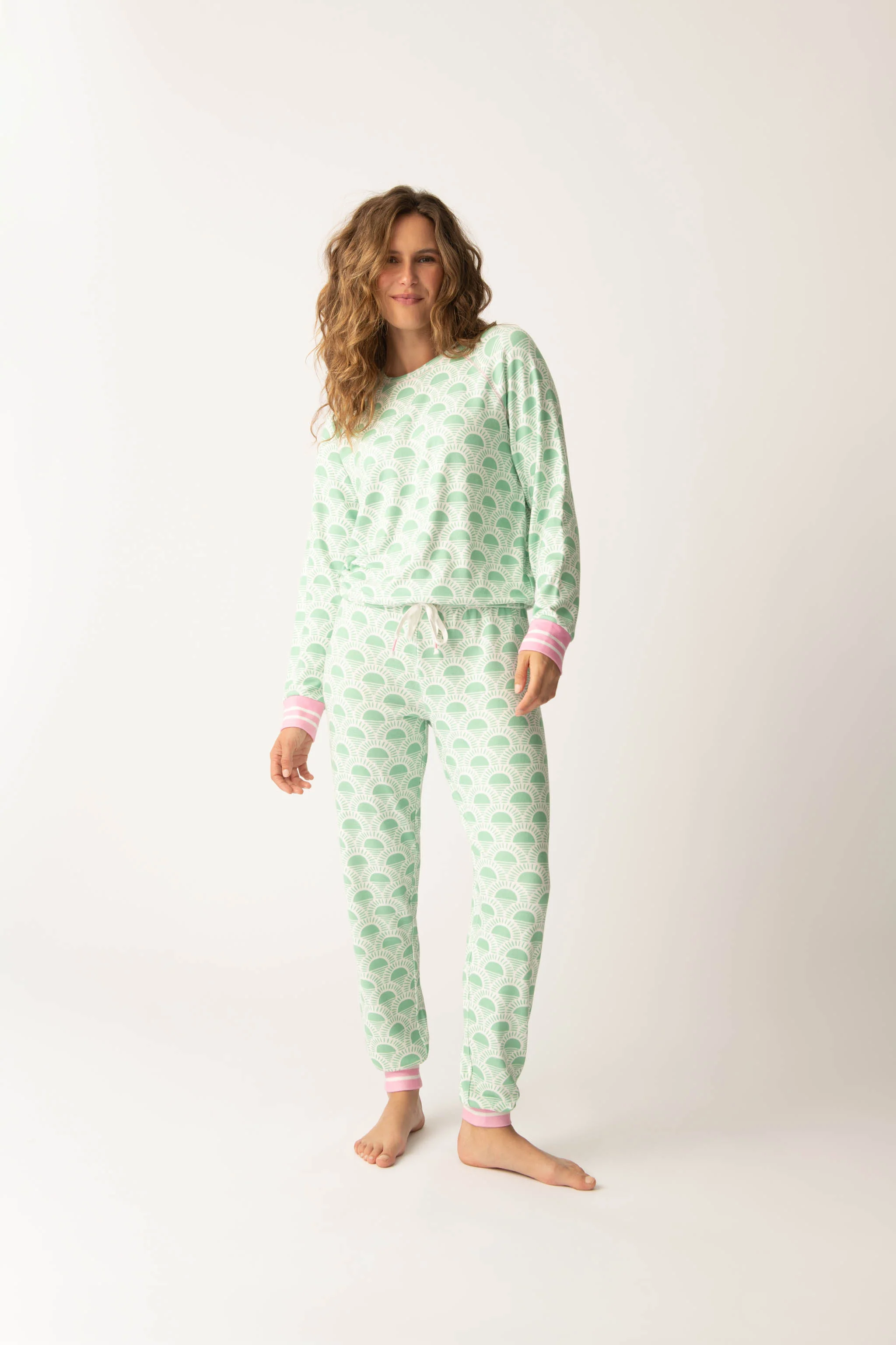 Peachy Party Courtside Long Sleeve Top - Image 5