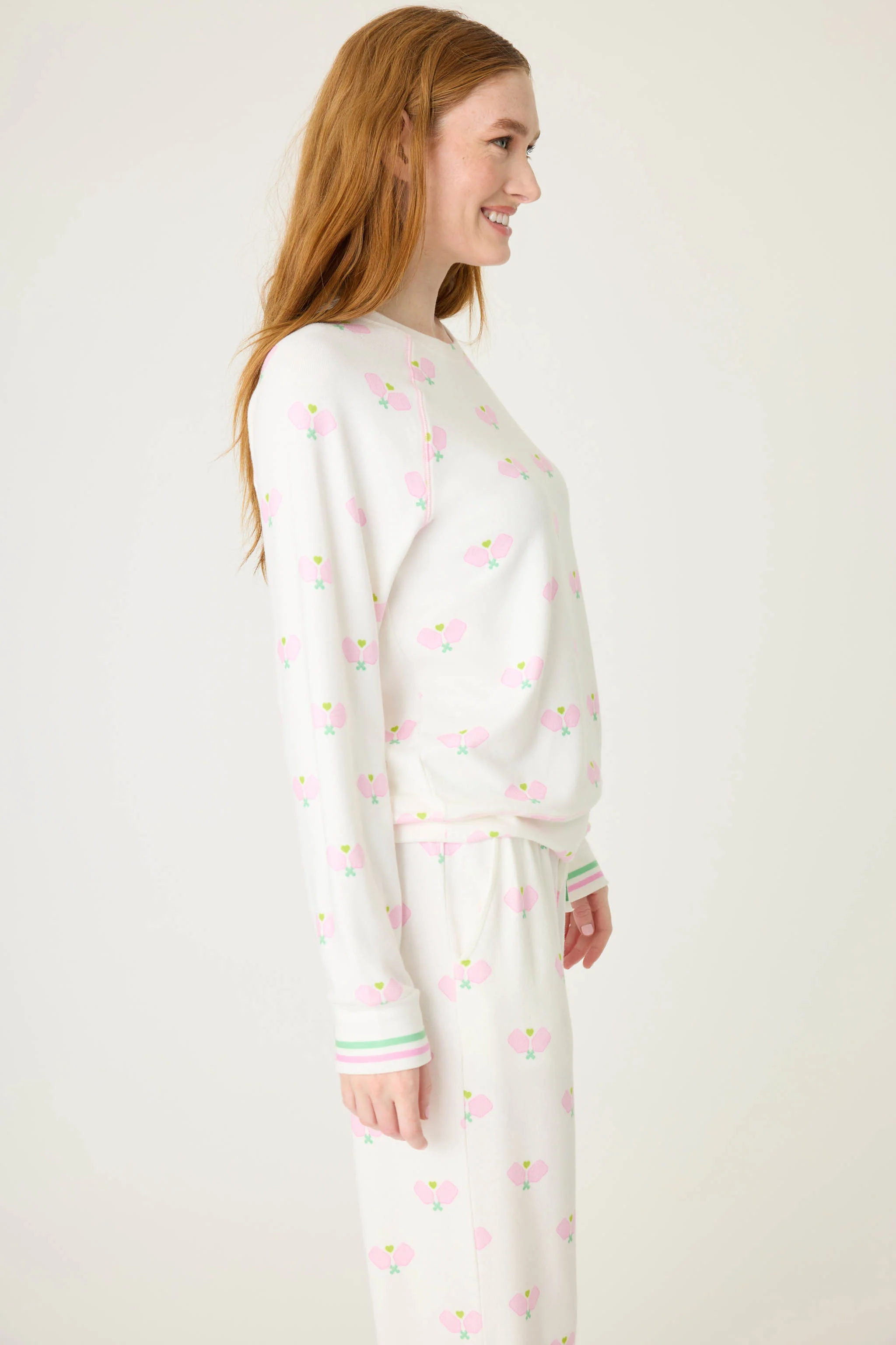 Peachy Party Pickleball Long Sleeve Top - Image 5