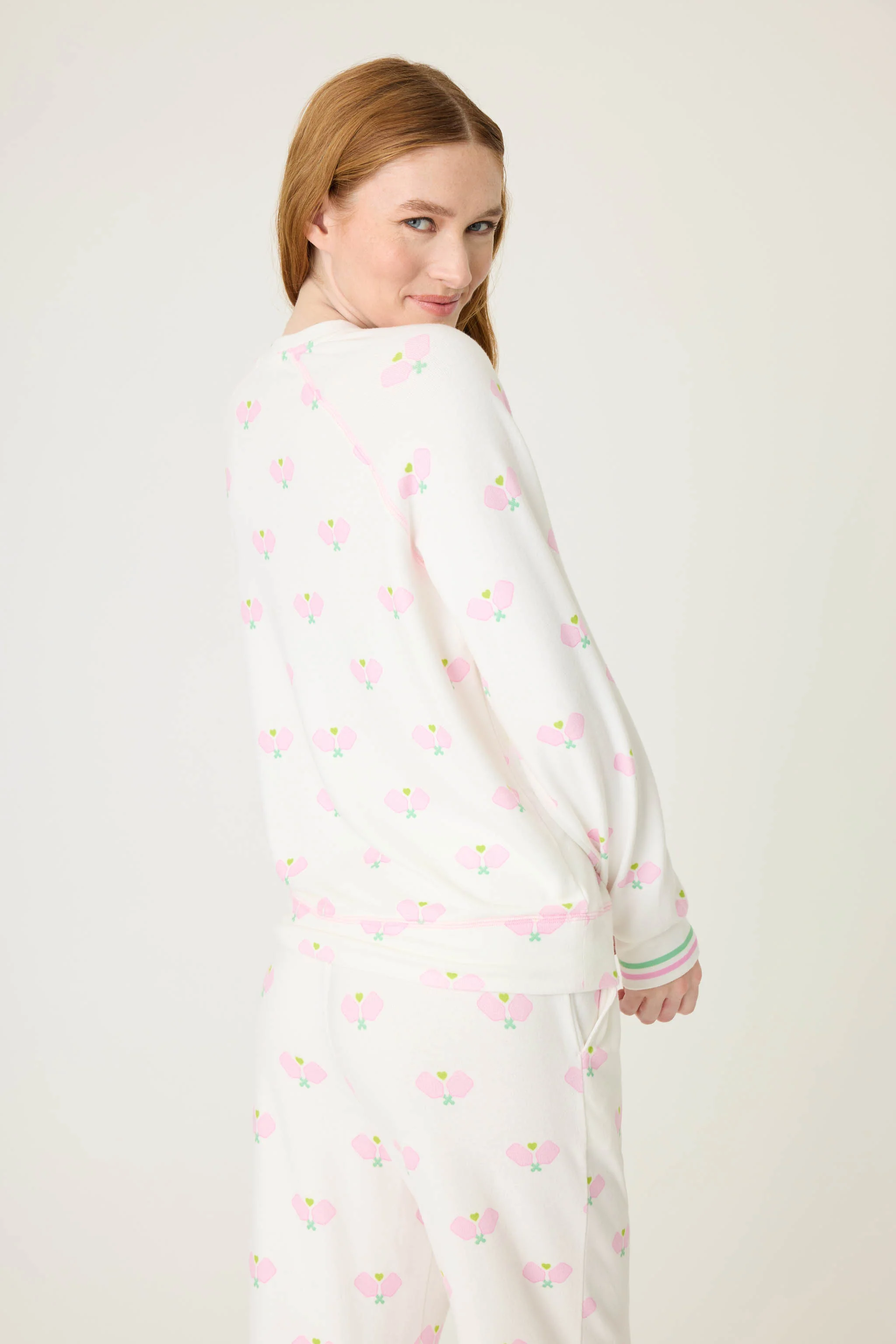 Peachy Party Pickleball Long Sleeve Top - Image 6