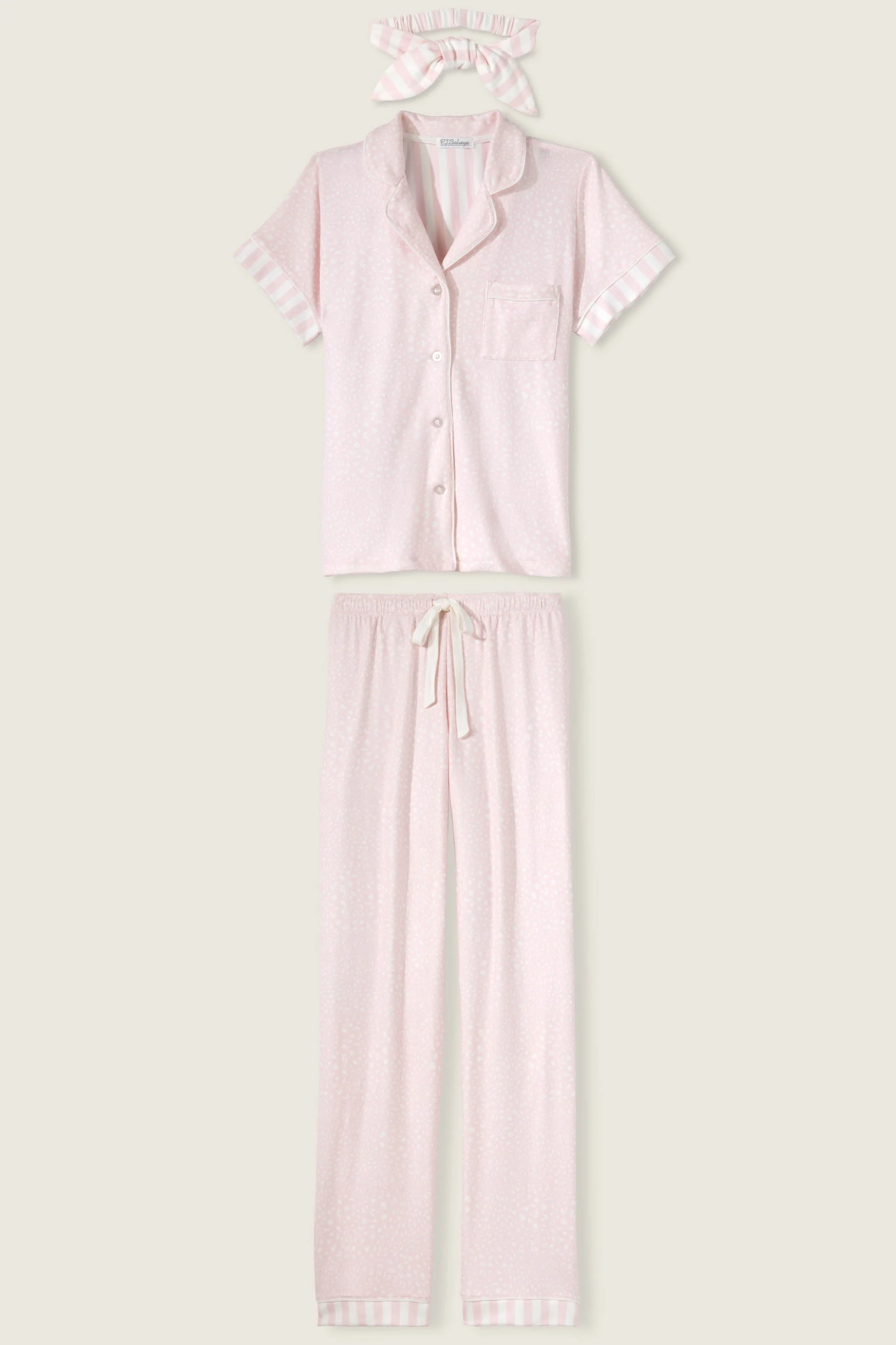 PJS x Susan G. Komen Leopard PJ Set - Image 4