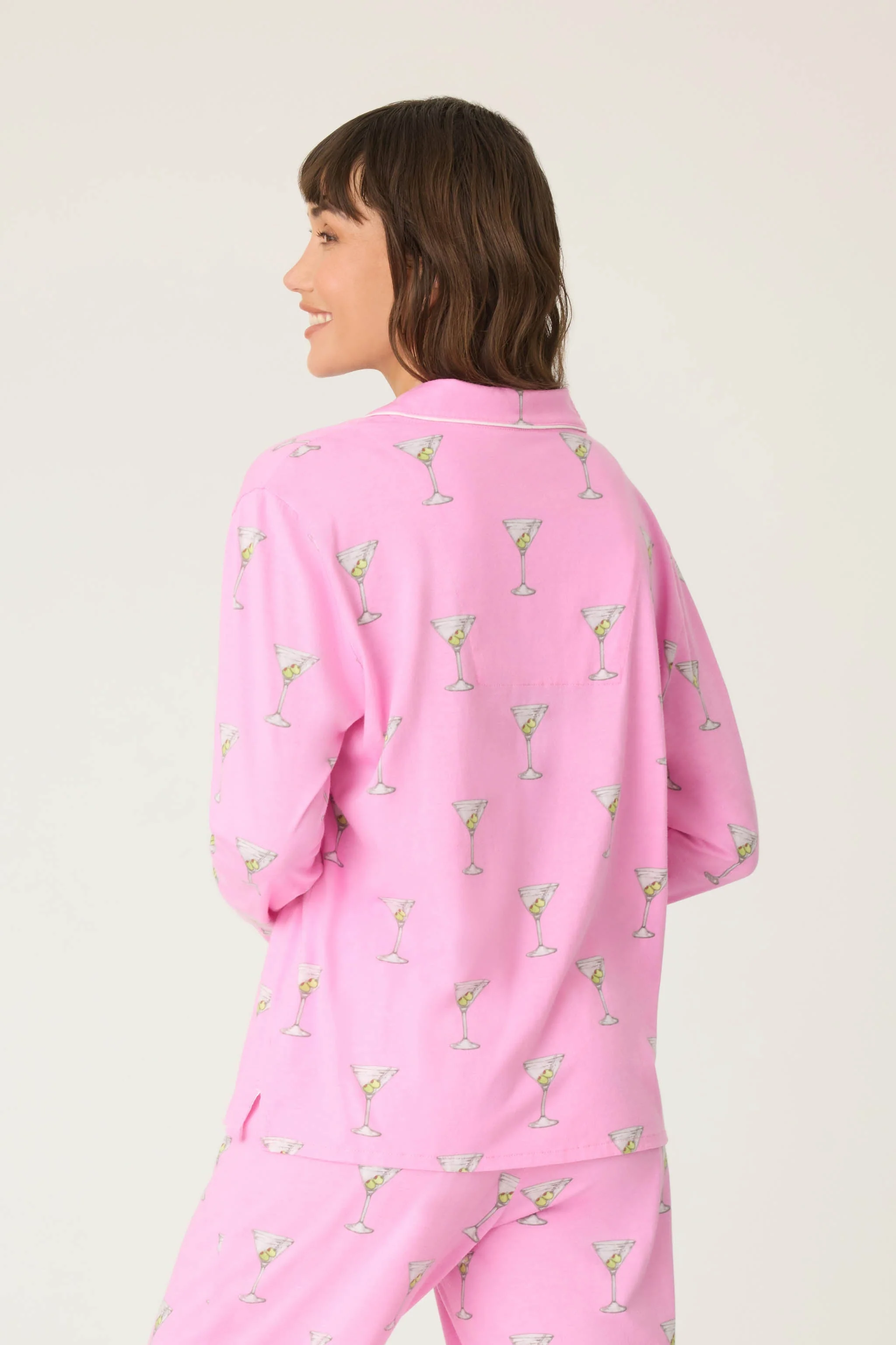 Playful Prints Drinks Pajama Top - Image 2