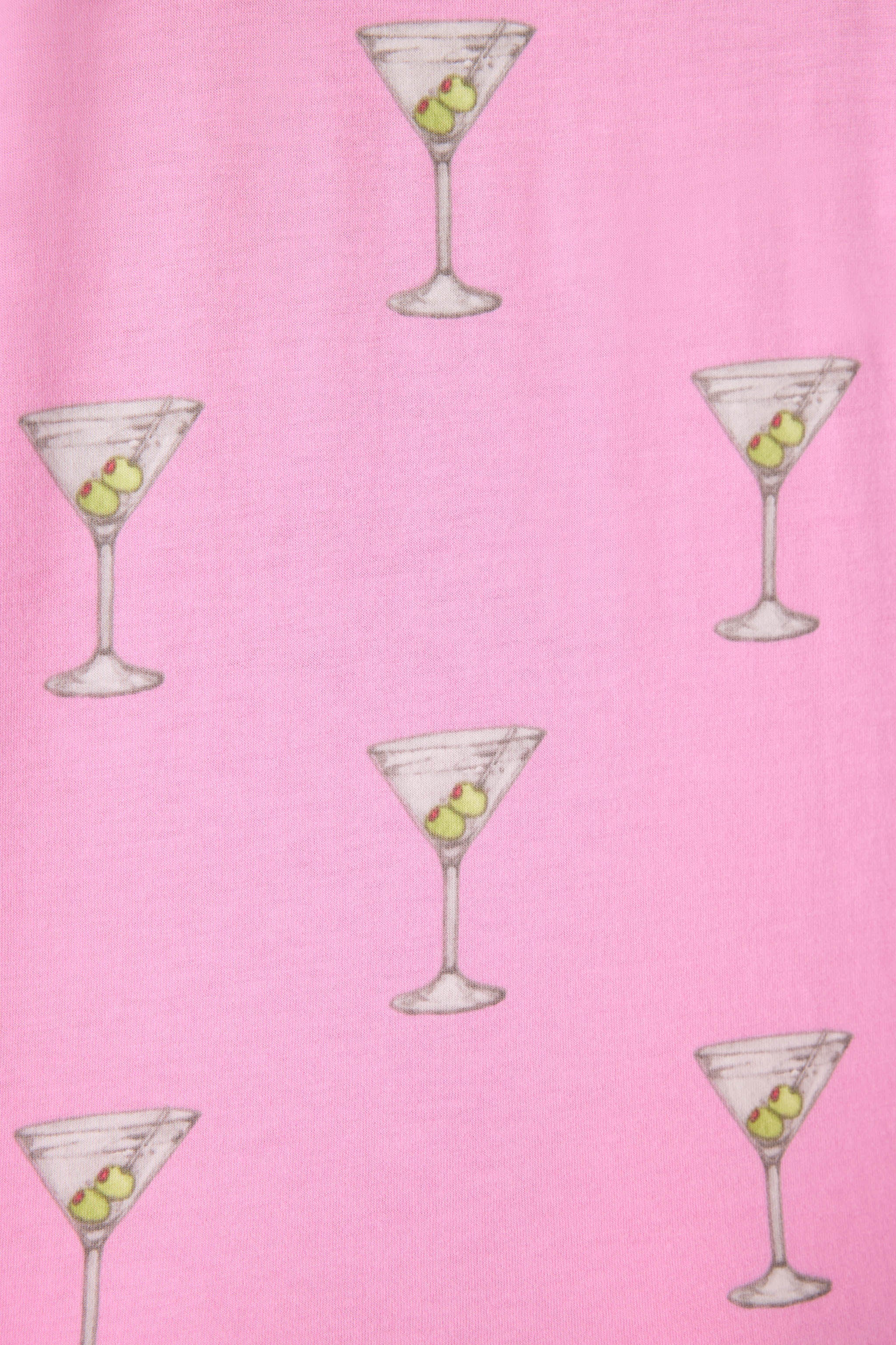 Playful Prints Drinks Pajama Top - Image 7