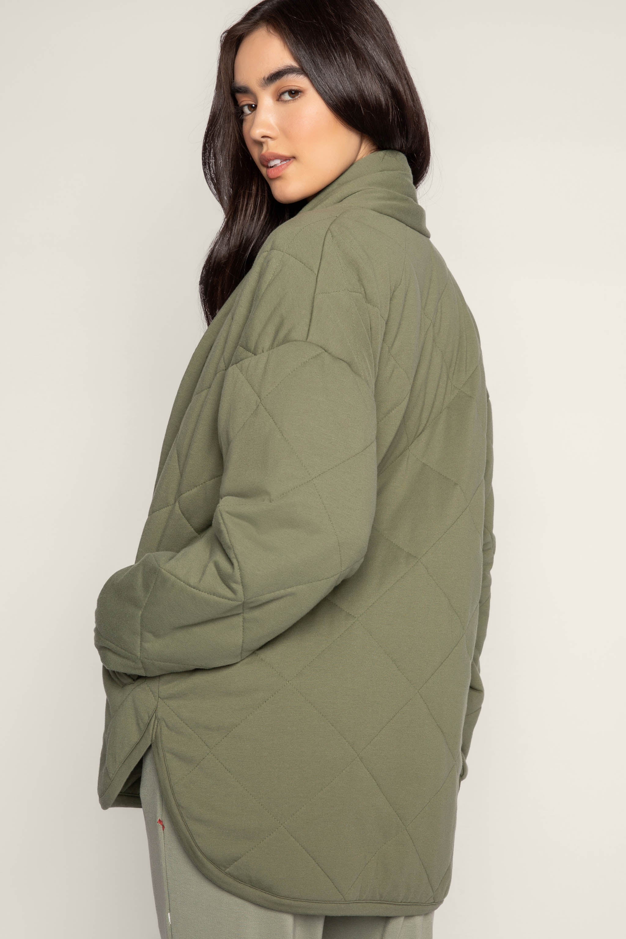Quilted Jersey Jacket - Image 4