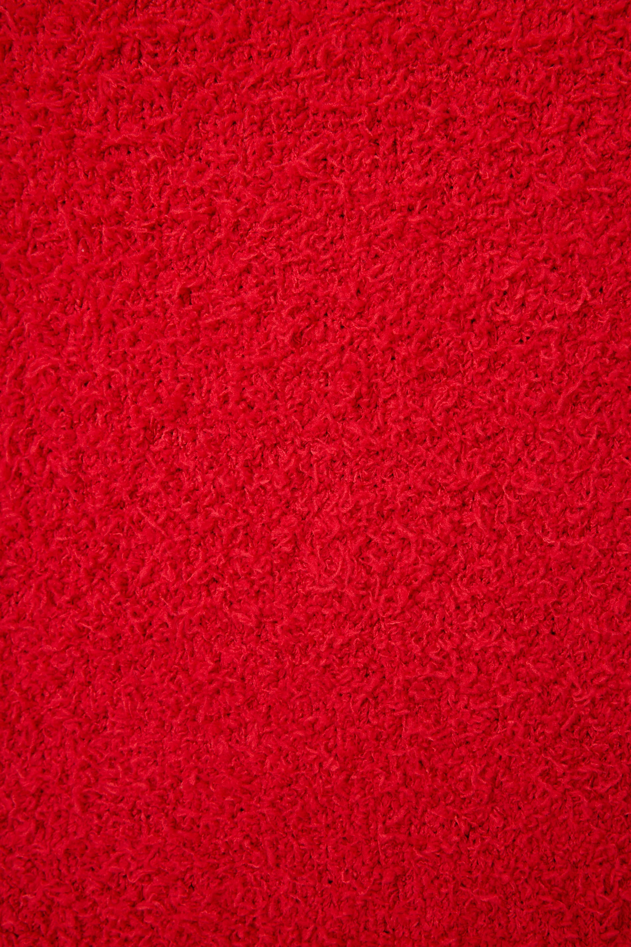 Bundle Up Boucle Red Long Sleeve Top - Image 5