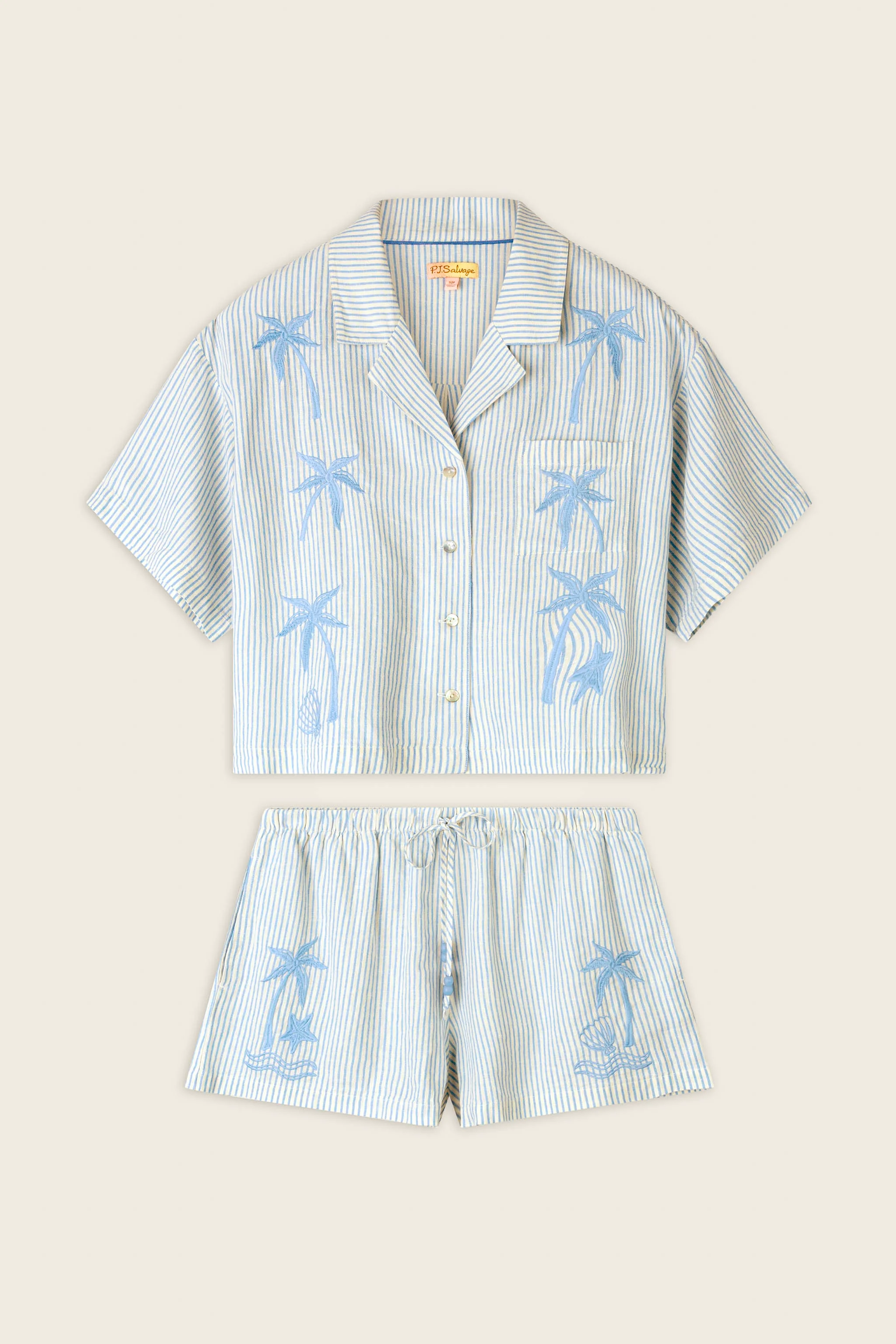 Ciao Babe Blue Riviera Short Set - Image 7