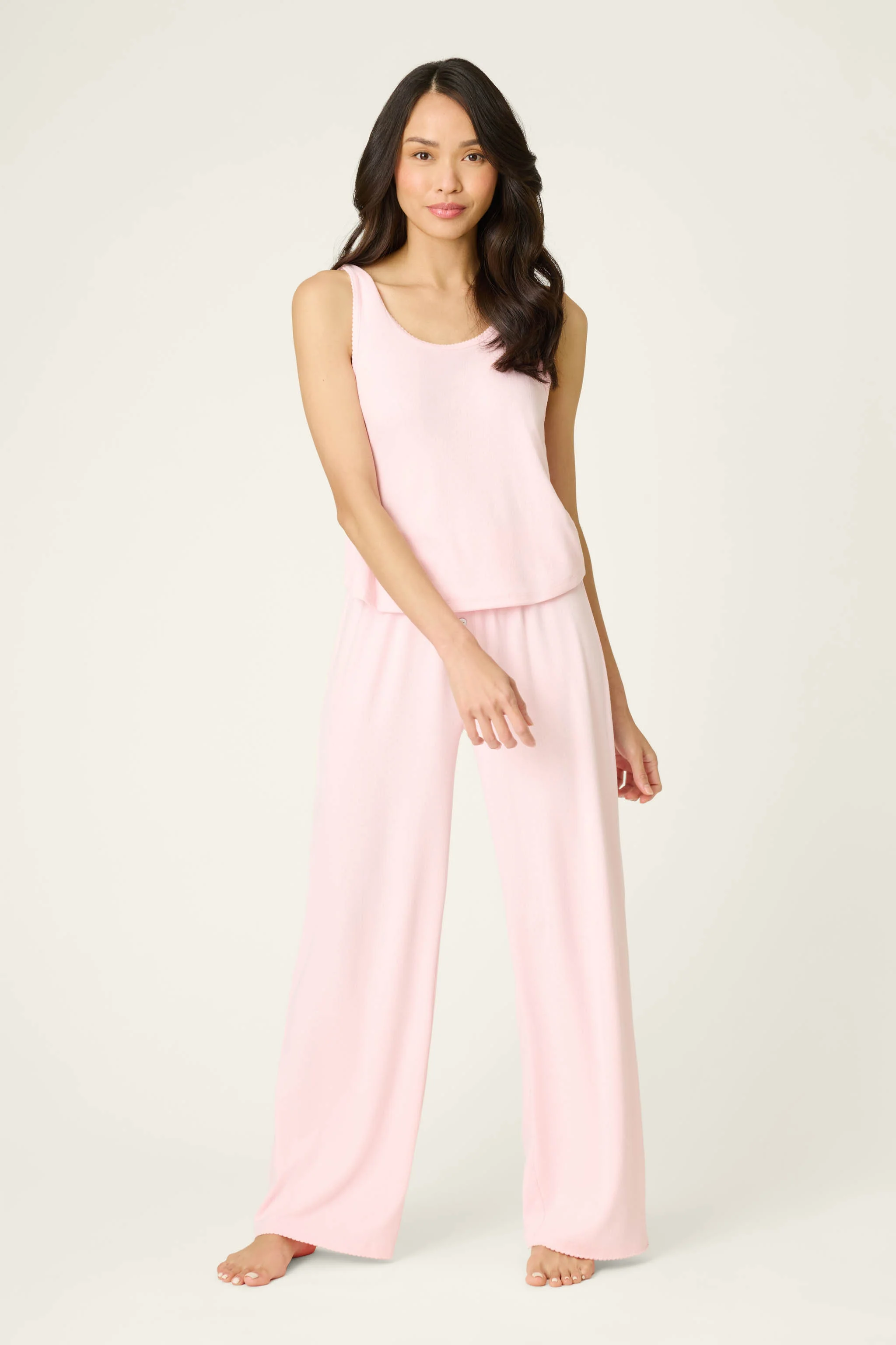 Pointelle Essentials Ballet Pink PJ  Set