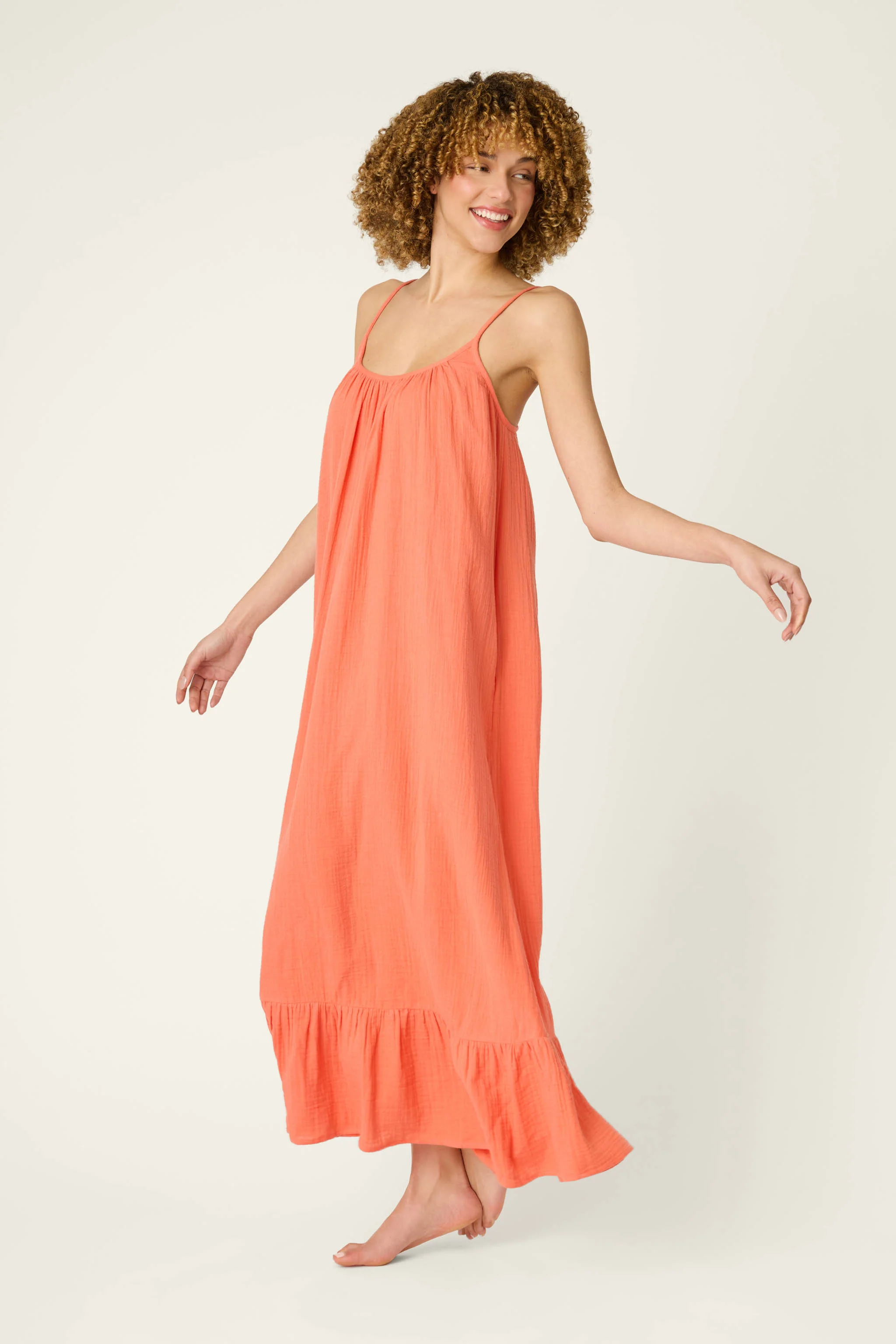 Sea You in Capri Hot Coral Dress - Image 6