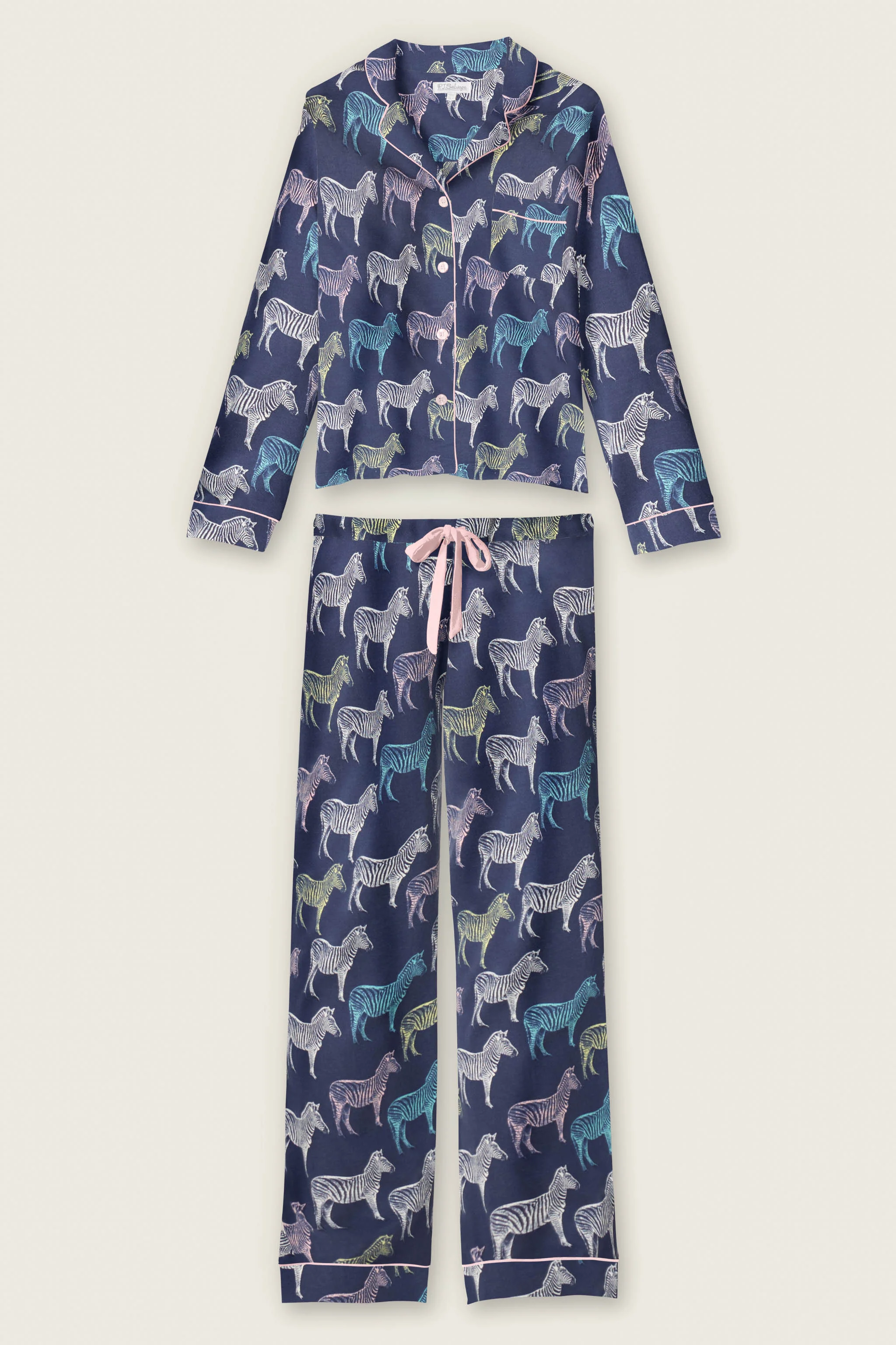 Whimsy Technicolor Safari PJ Set - Image 6