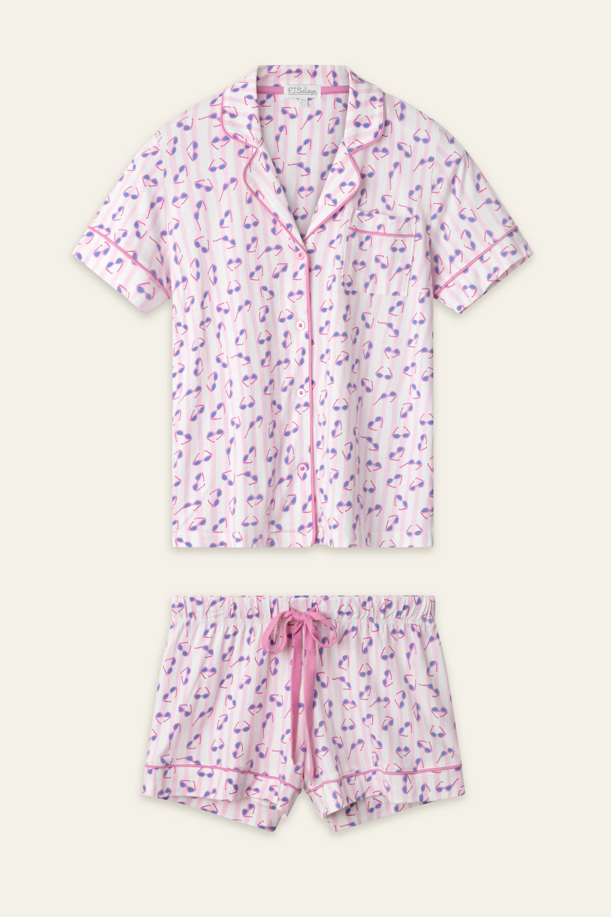 Whimsy Retro Shades Short PJ Set - Image 5