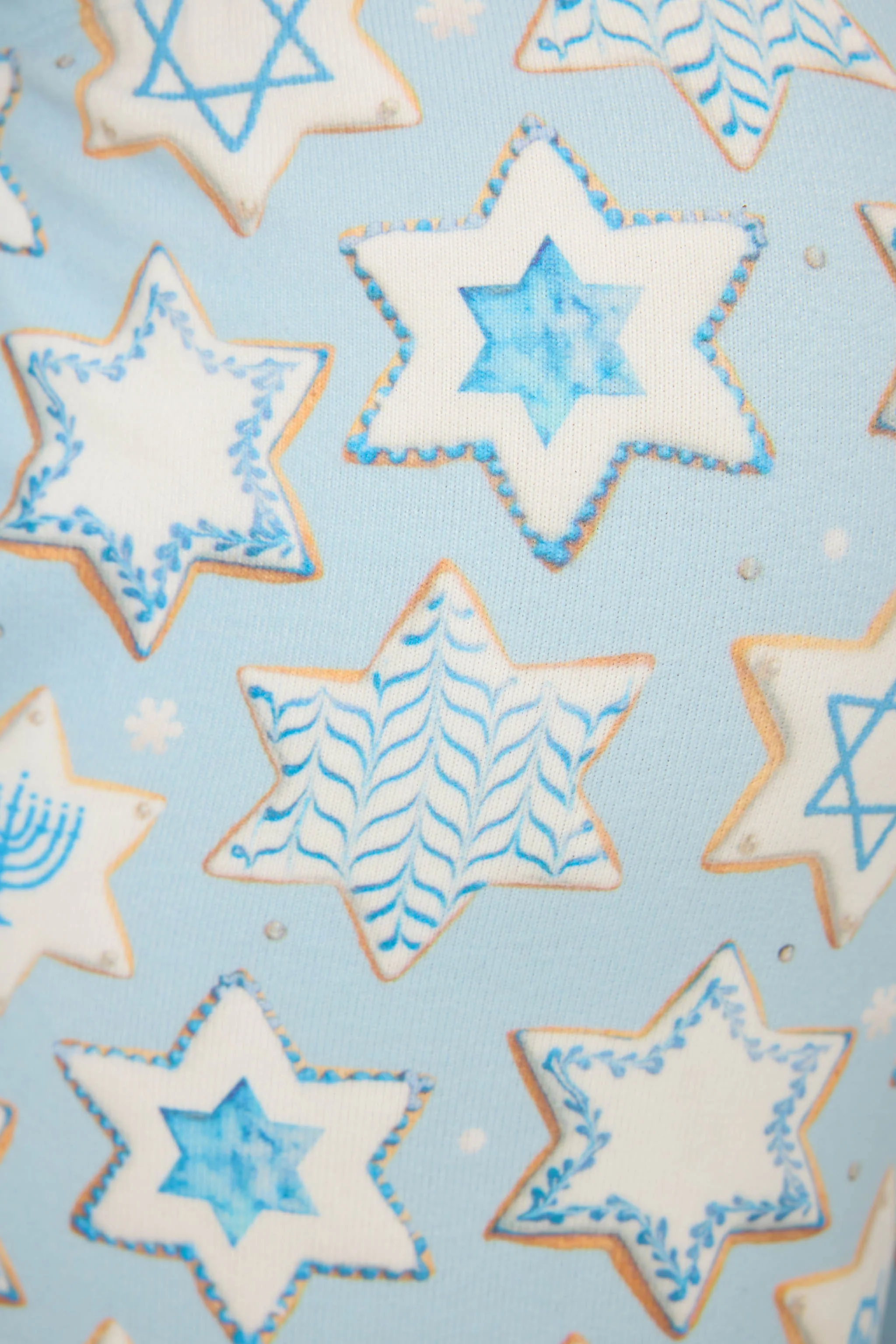 You Had Me At Shalom Cookie Print Banded Pants - Image 2