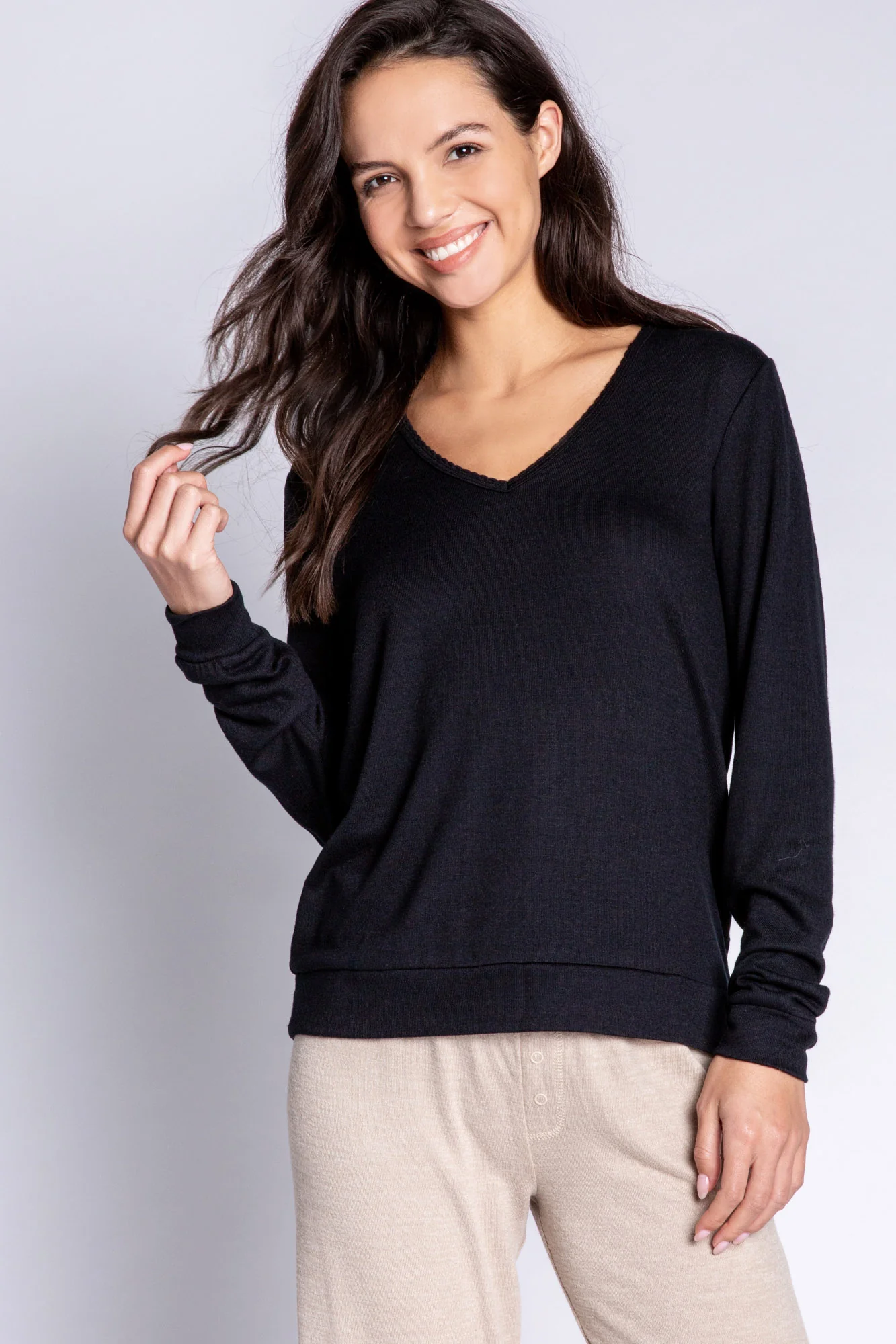 Reloved Lounge Long Sleeve Top - Image 2