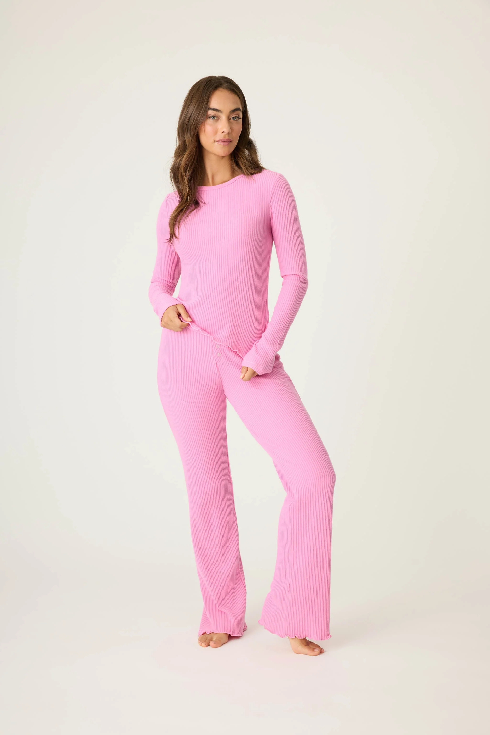 Reloved Rib PJ Set