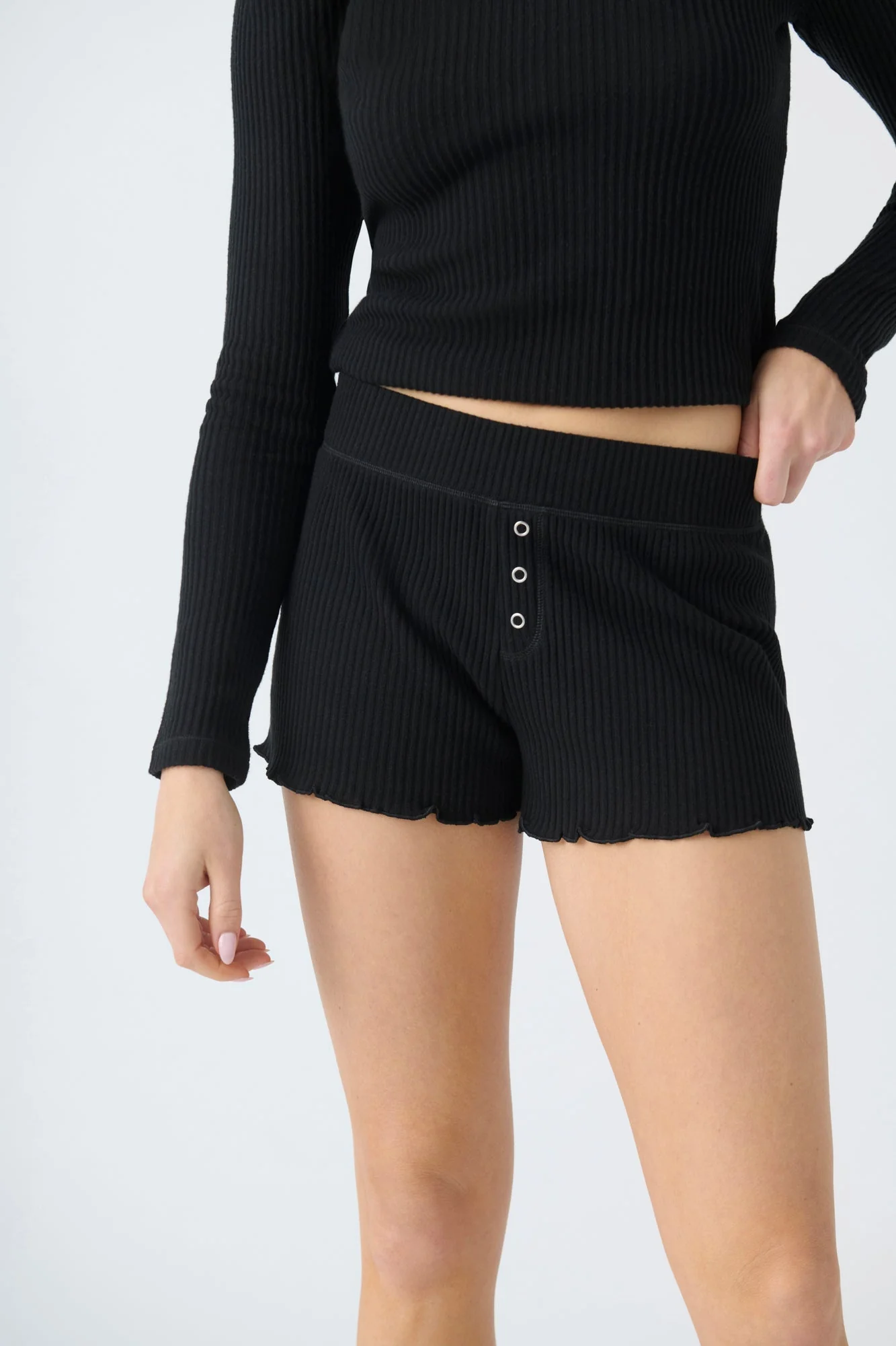 Reloved Rib Shorts - Image 4